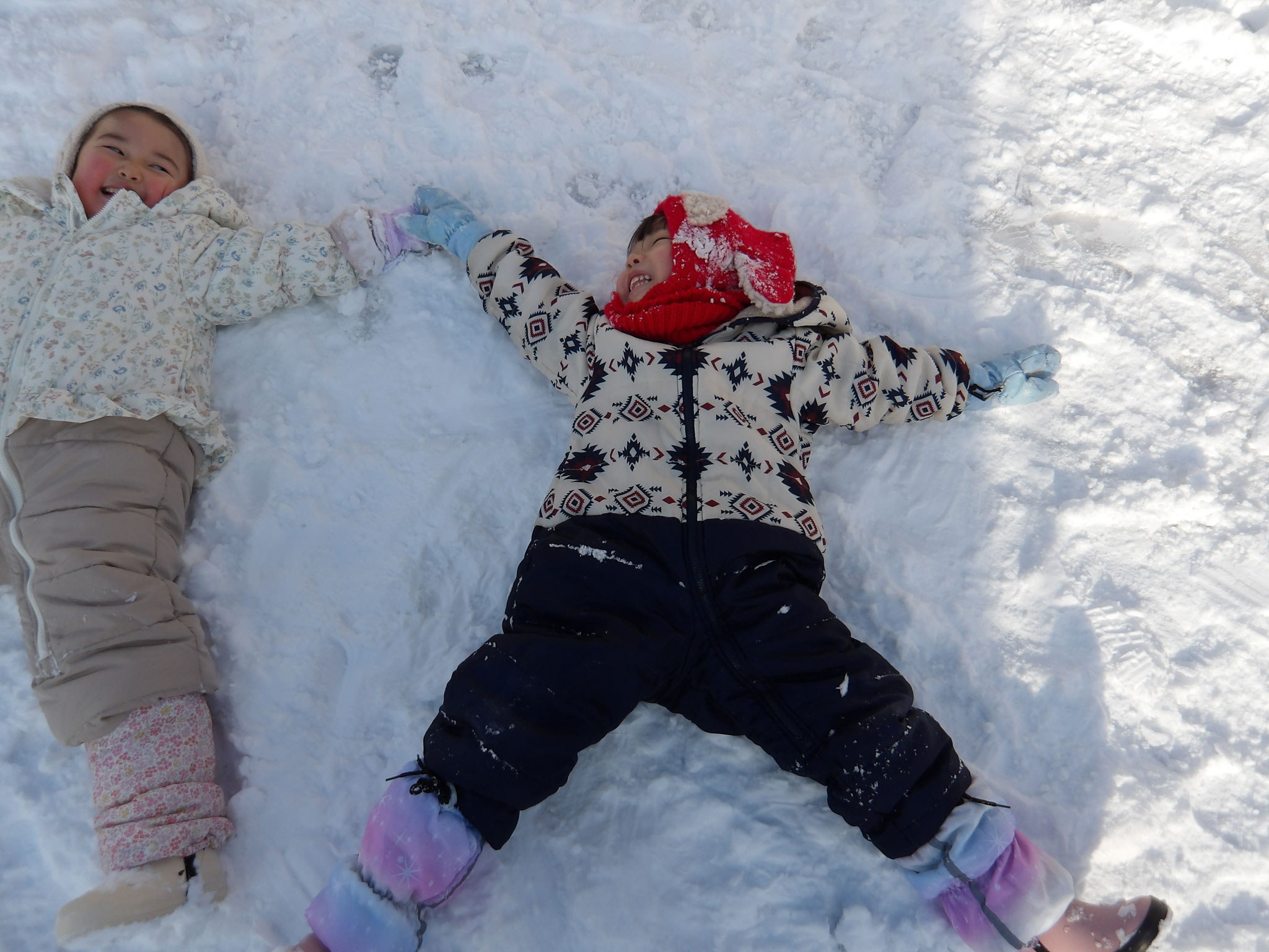 雪遊びが大好きなコグマっ子です。