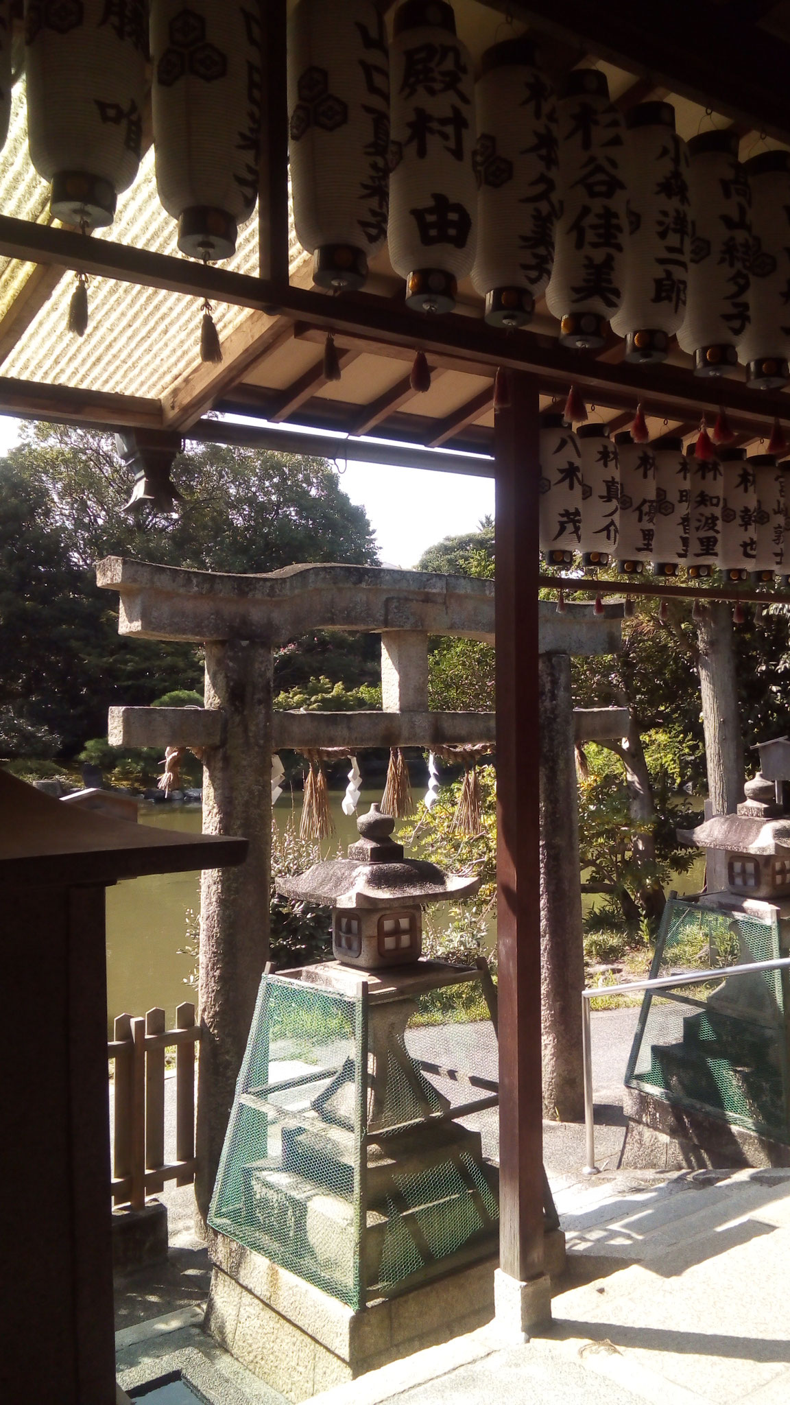 厳島神社「唐破風鳥居」