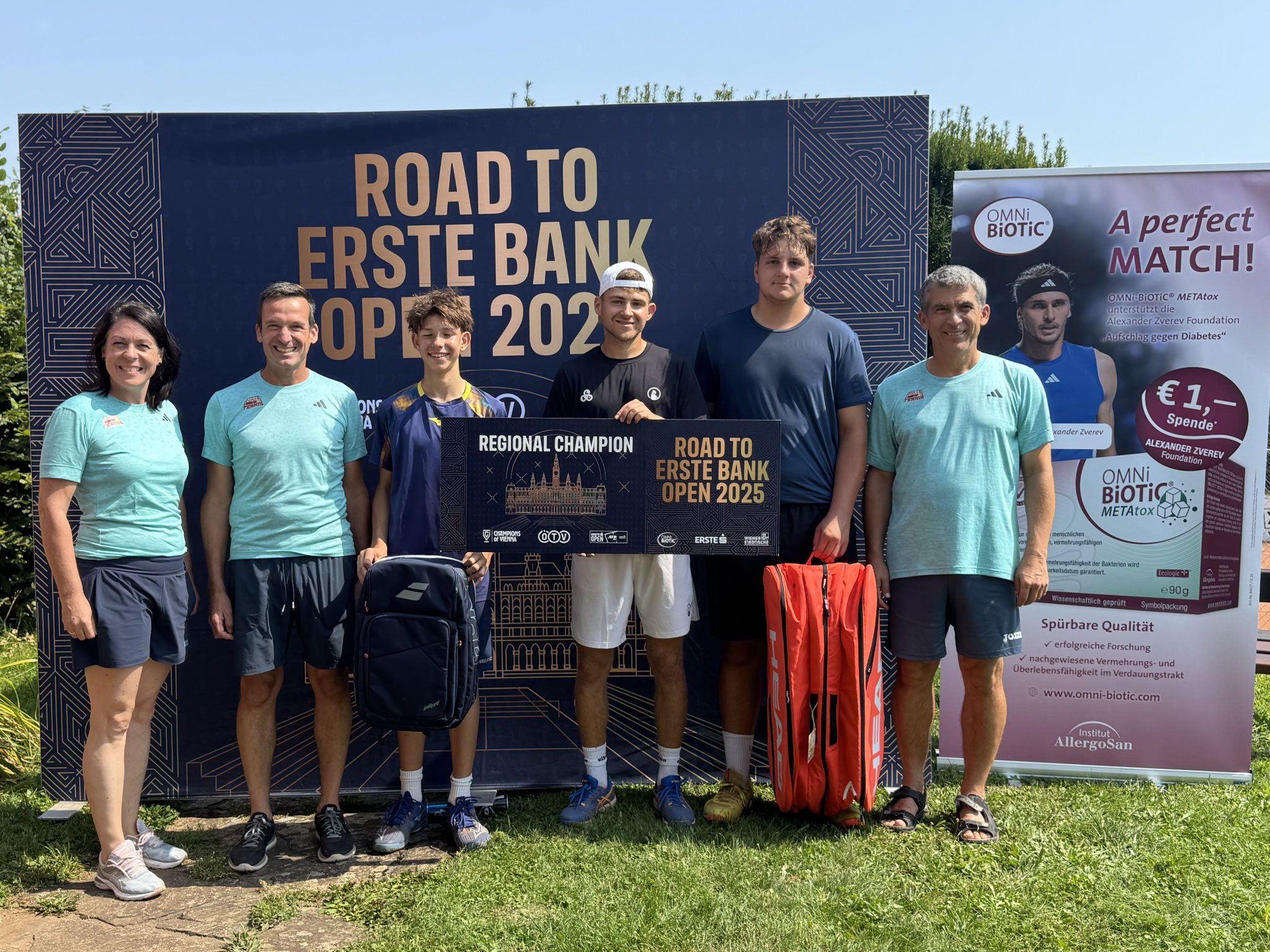 Turnier "Road to Erste Bank Open" - Die Sieger