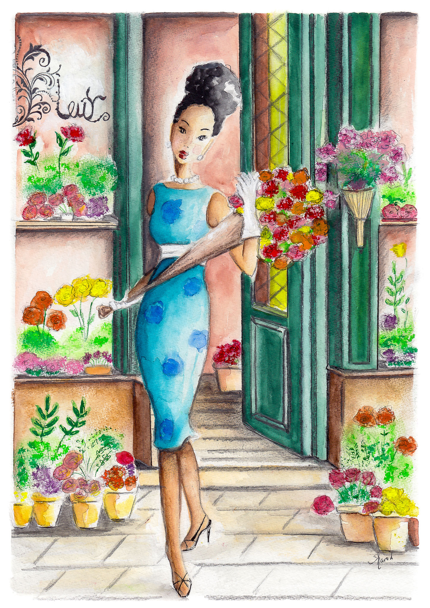 At The Flower Shop, Sold- Georgia, United States