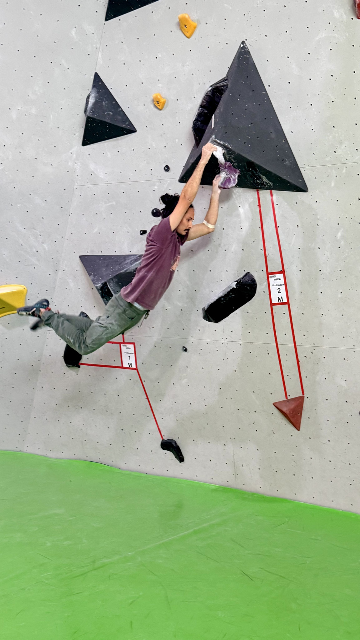GRAVITY WEEKs Boulderwettkampf Finalist