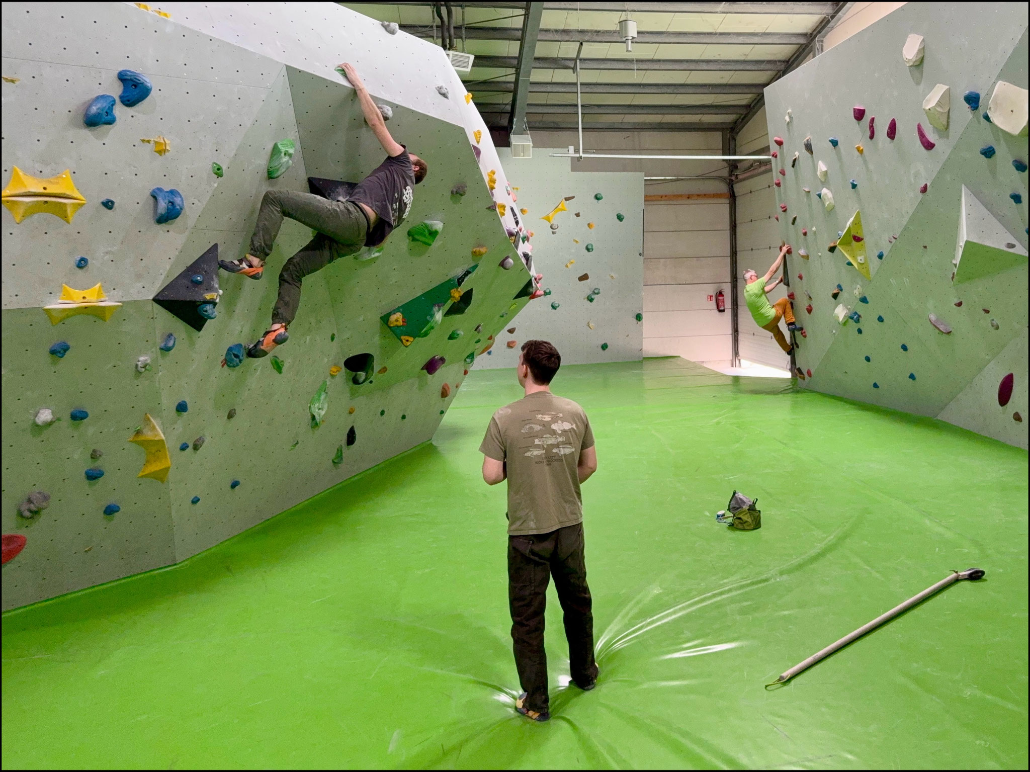 Gemeinsam Bouldern in der GRAVITY Boulderhalle