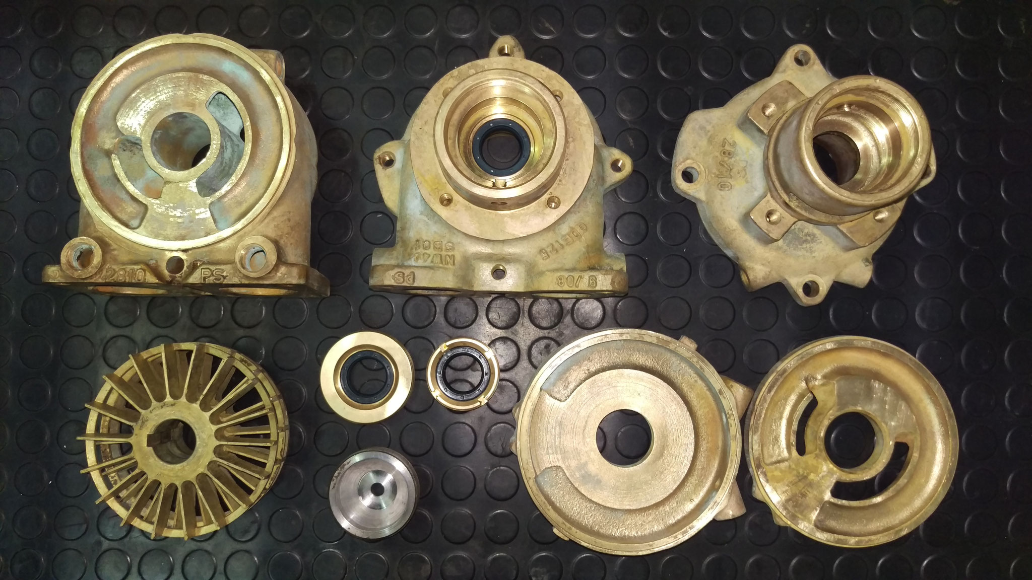 Overhaul of coolant pump