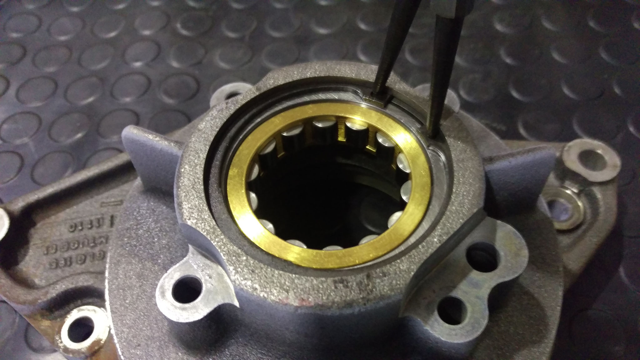 Overhaul of coolant pump