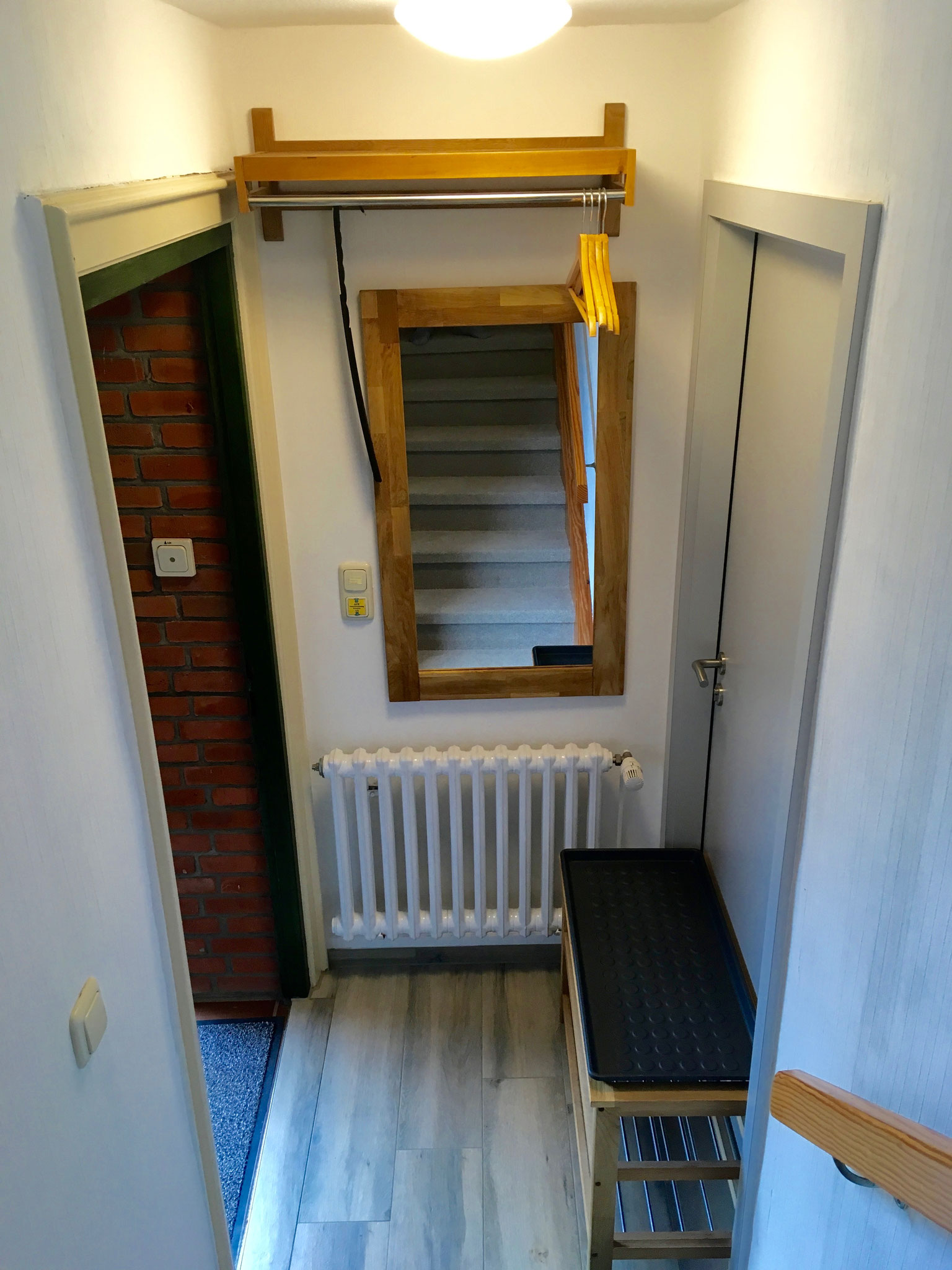Eingang Garderobe EG