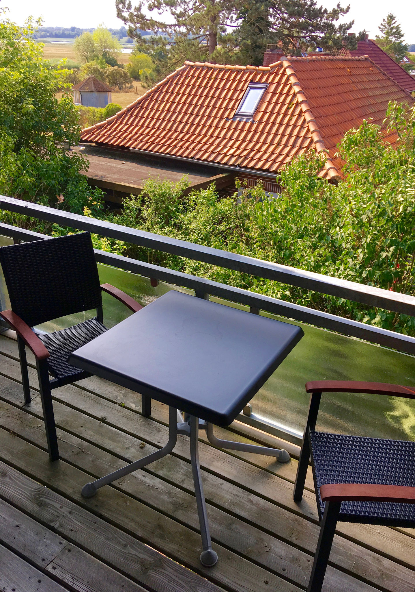 Balkon zur Westseite
