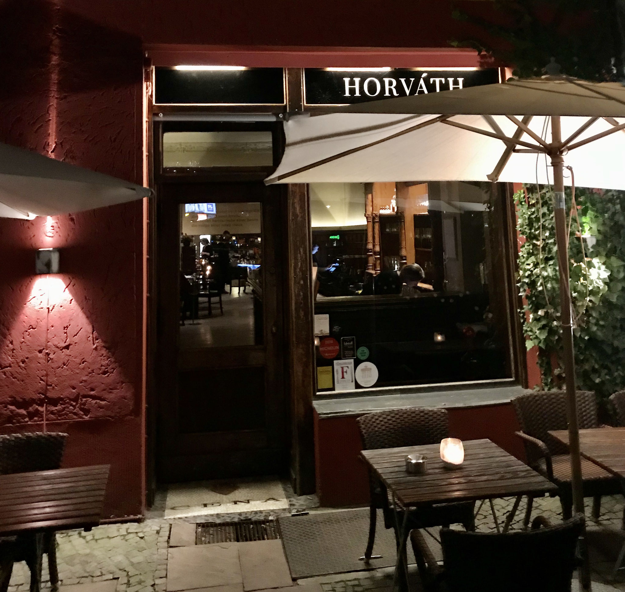 Restaurant Horváth in Berlin-Kreuzberg