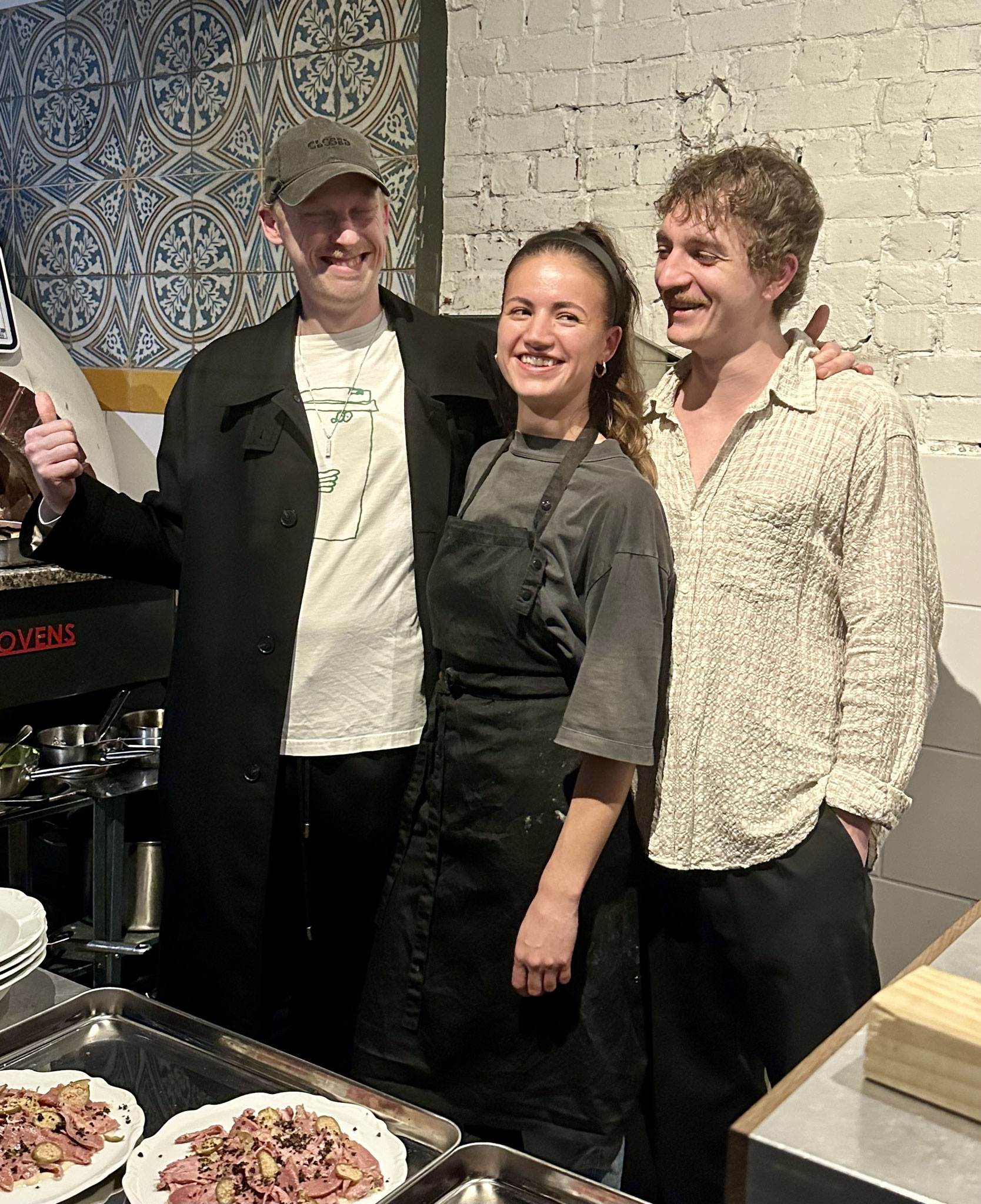 Jan Johannsen, Clara Hunger, Lino Wizani 