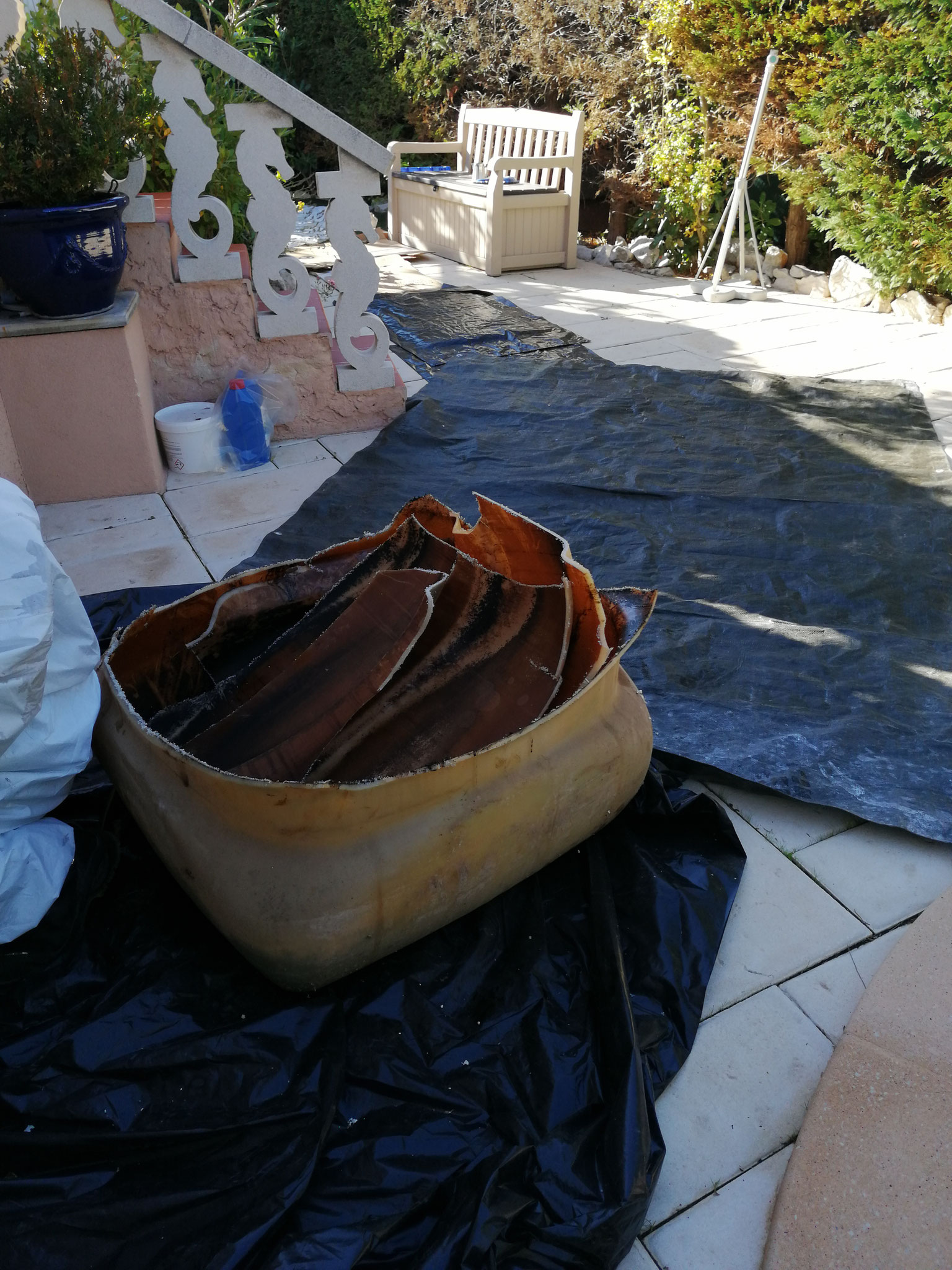 Dépose et traitement des déchets par Partenaire TEP