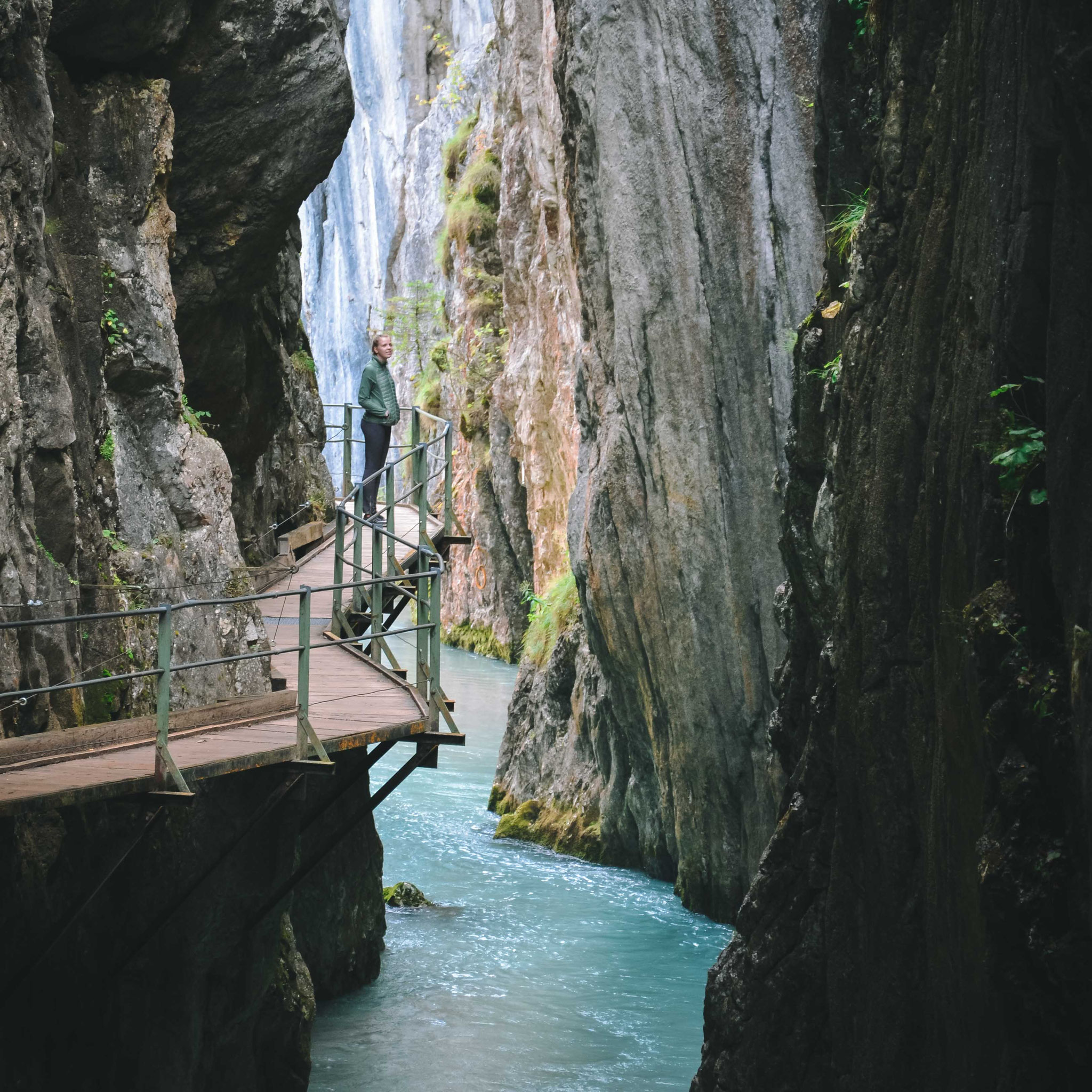 LEUTASCHER GEISTERKLAMM UND WASSERFALLSTEIG Rundwanderung zwischen Tirol und Bayern