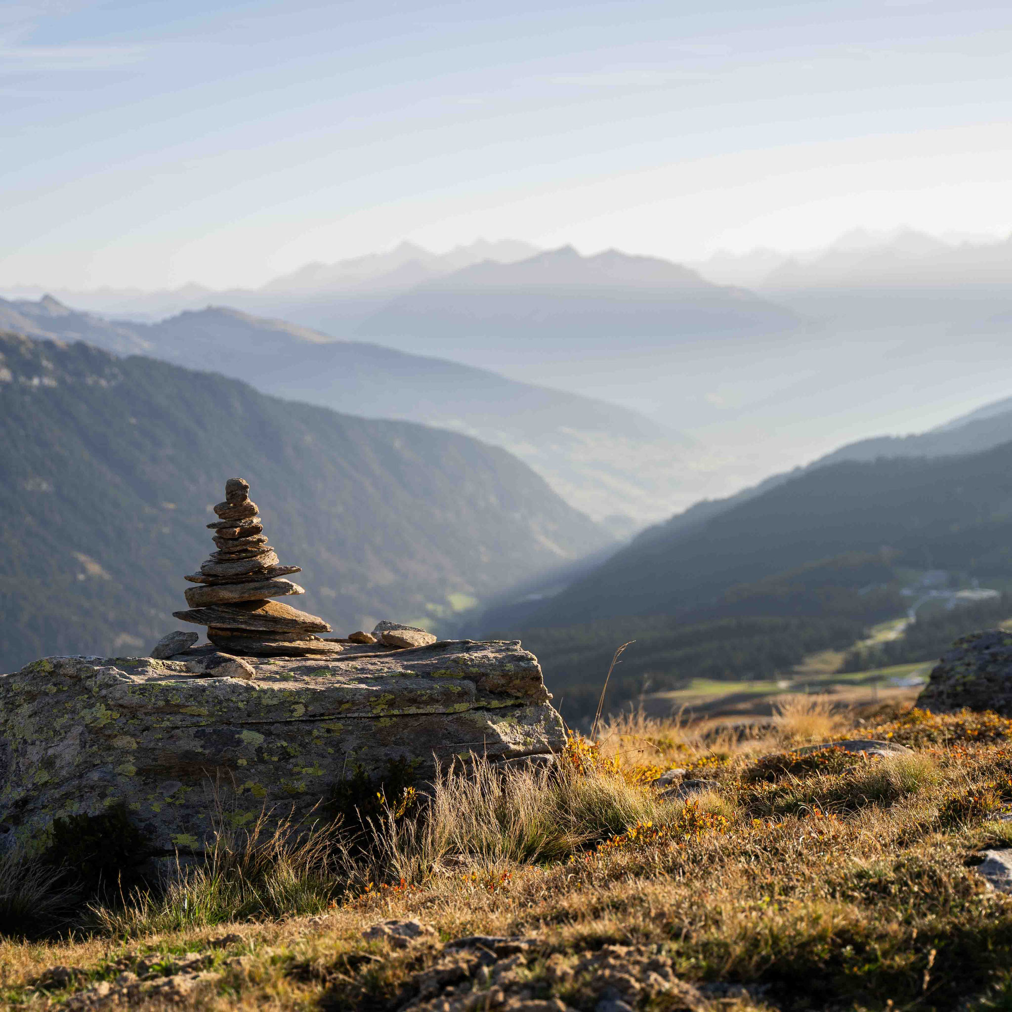 Sonnenaufgangswanderung , Gipfeltour zur Flecknerspitze im Passeiertal, Jaufenpass - Südtirol