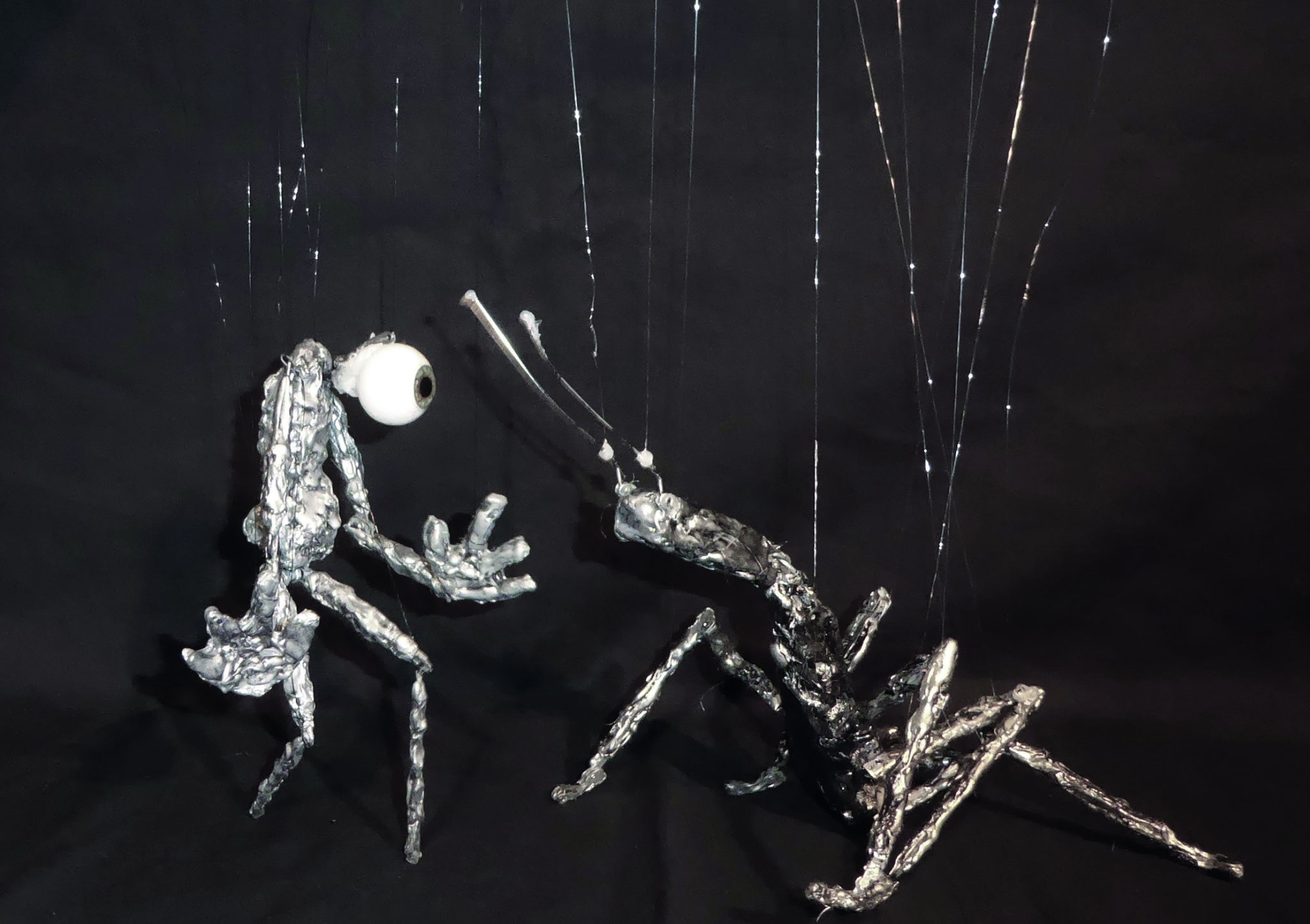 Auge grüßt Spinne: Pop-Up-Figurentheater