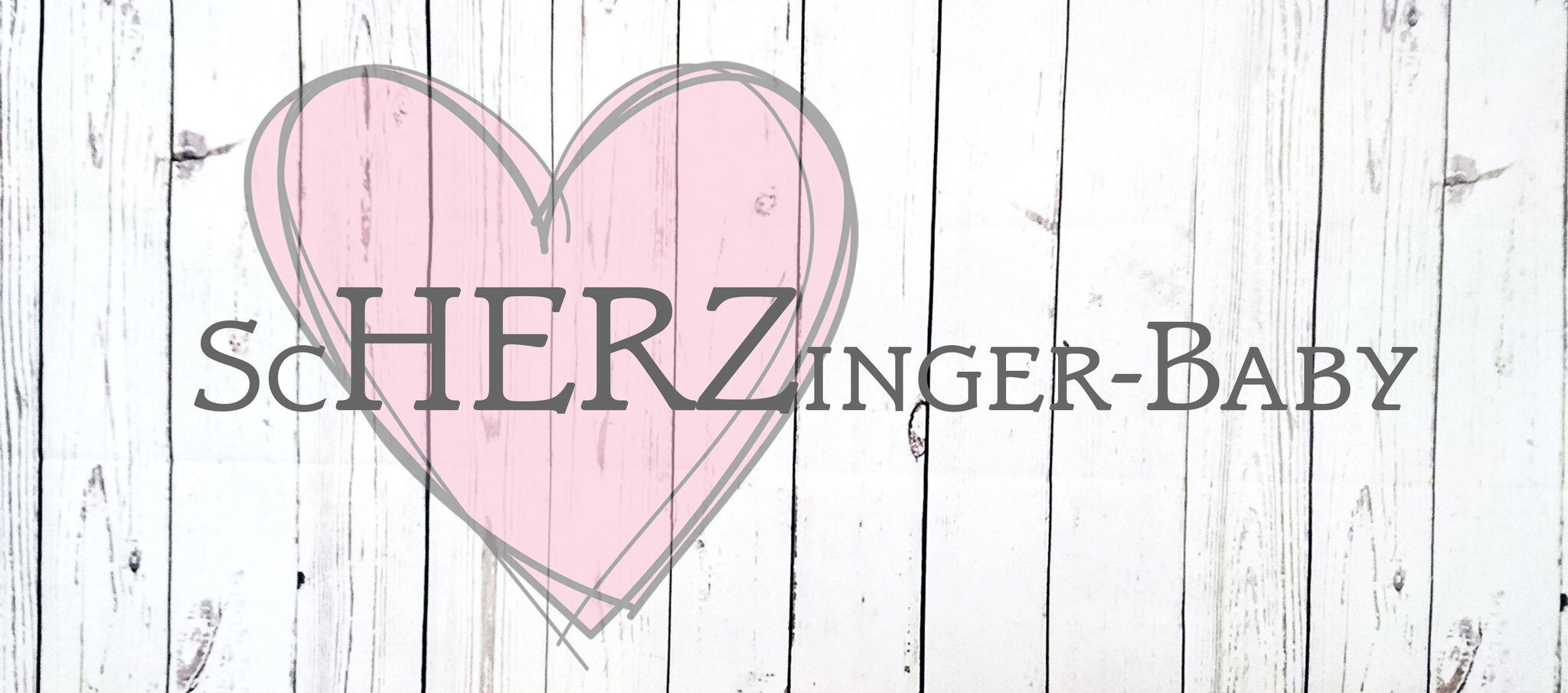 Scherzinger-Baby Branding Herz Logo - Handgemachte Babykleider Schweiz