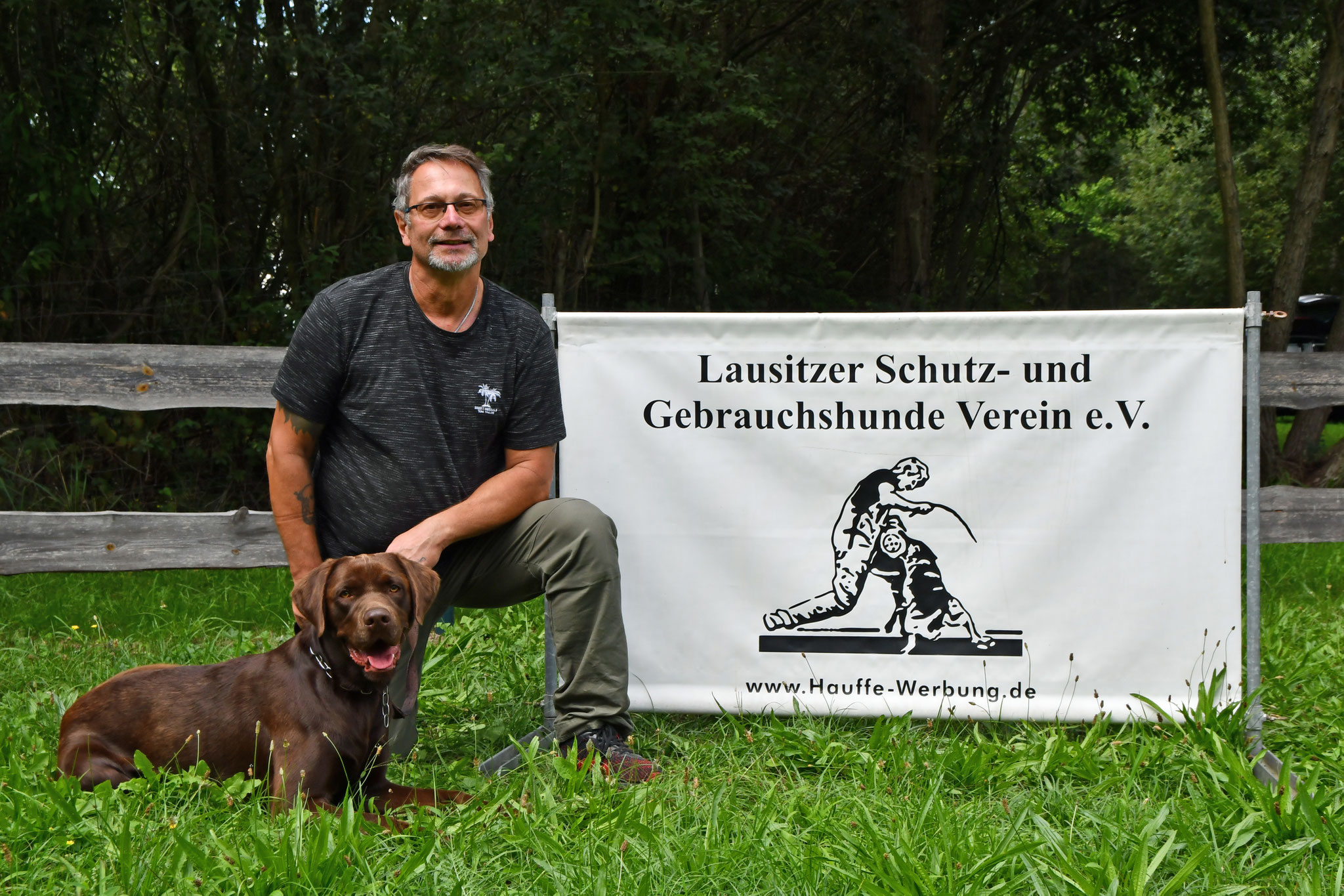 Bernd Herbrig mit Erwin