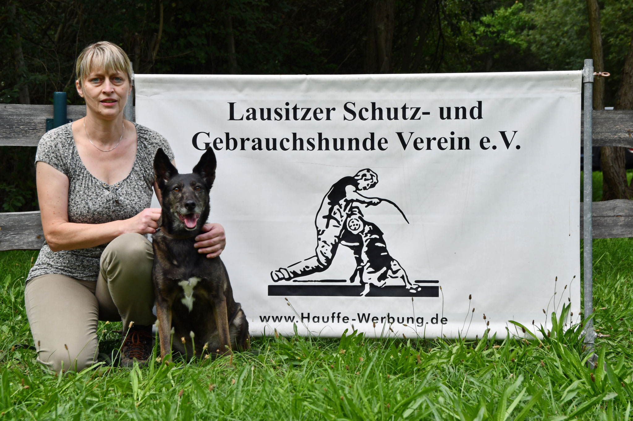 Marion Röhr mit Malina