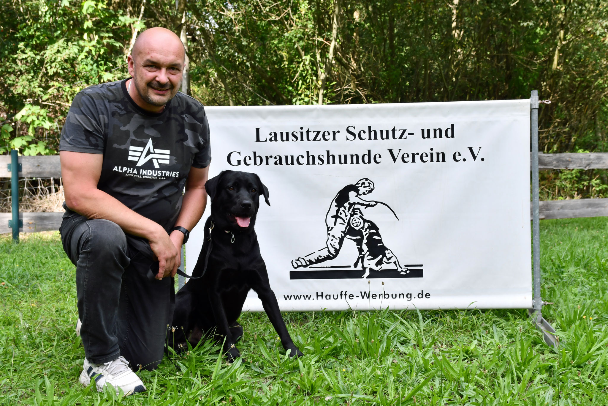Mirko Wagner mit Buddy