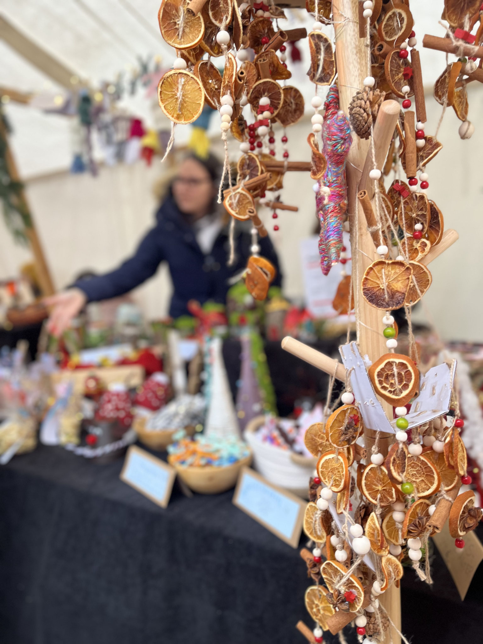 das Bild zeigt angebotene Basteleien