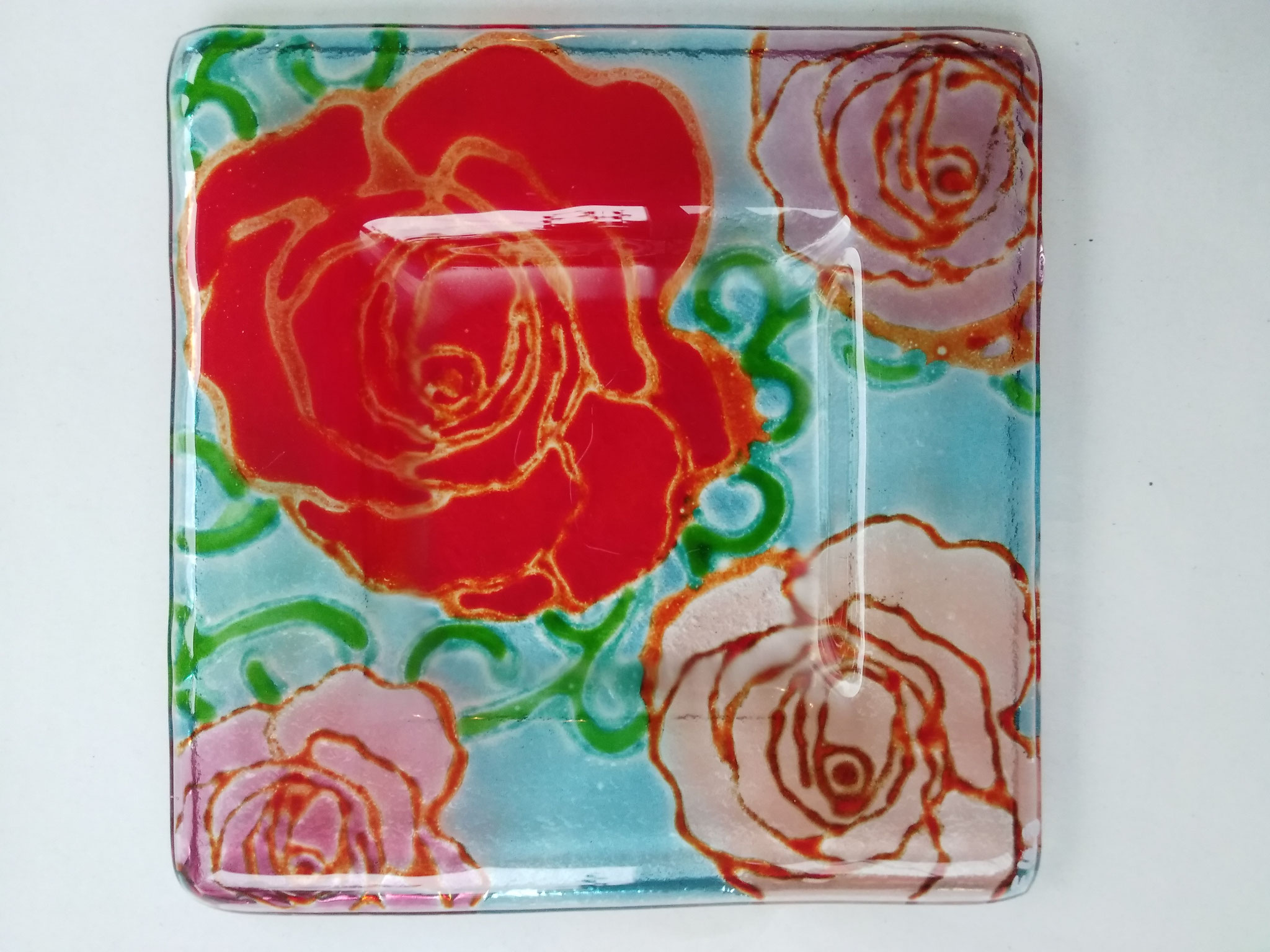 Glasschale 15x15 cm