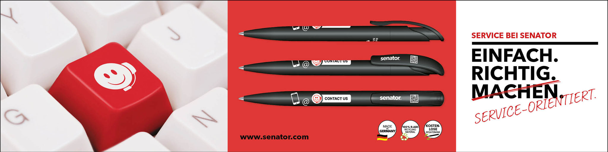 Service Senator Marken-Schreibgeräte von Bente Media