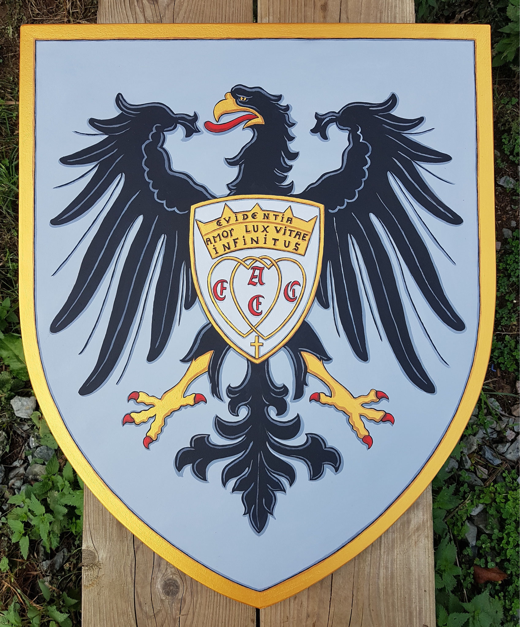 Armoiries de famille 50x65 cm