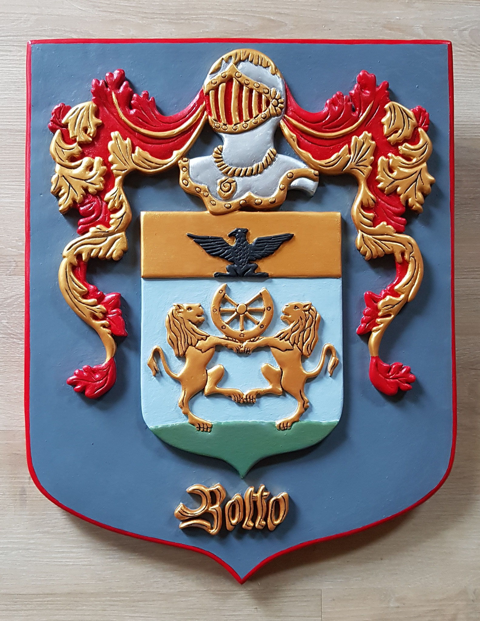 Armoiries de Famille 40 x 50 cm