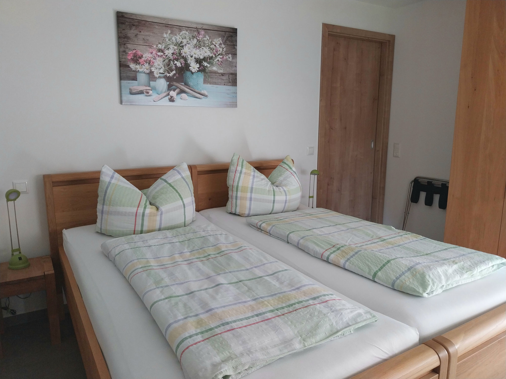 Fewo 2 Schlafzimmer mit Doppelbett