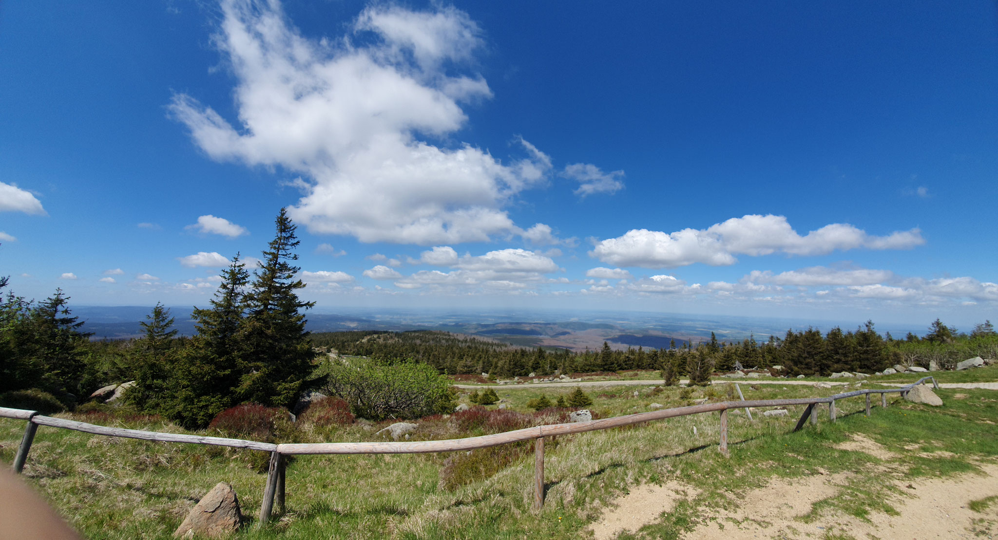 Aussicht vom Brocken