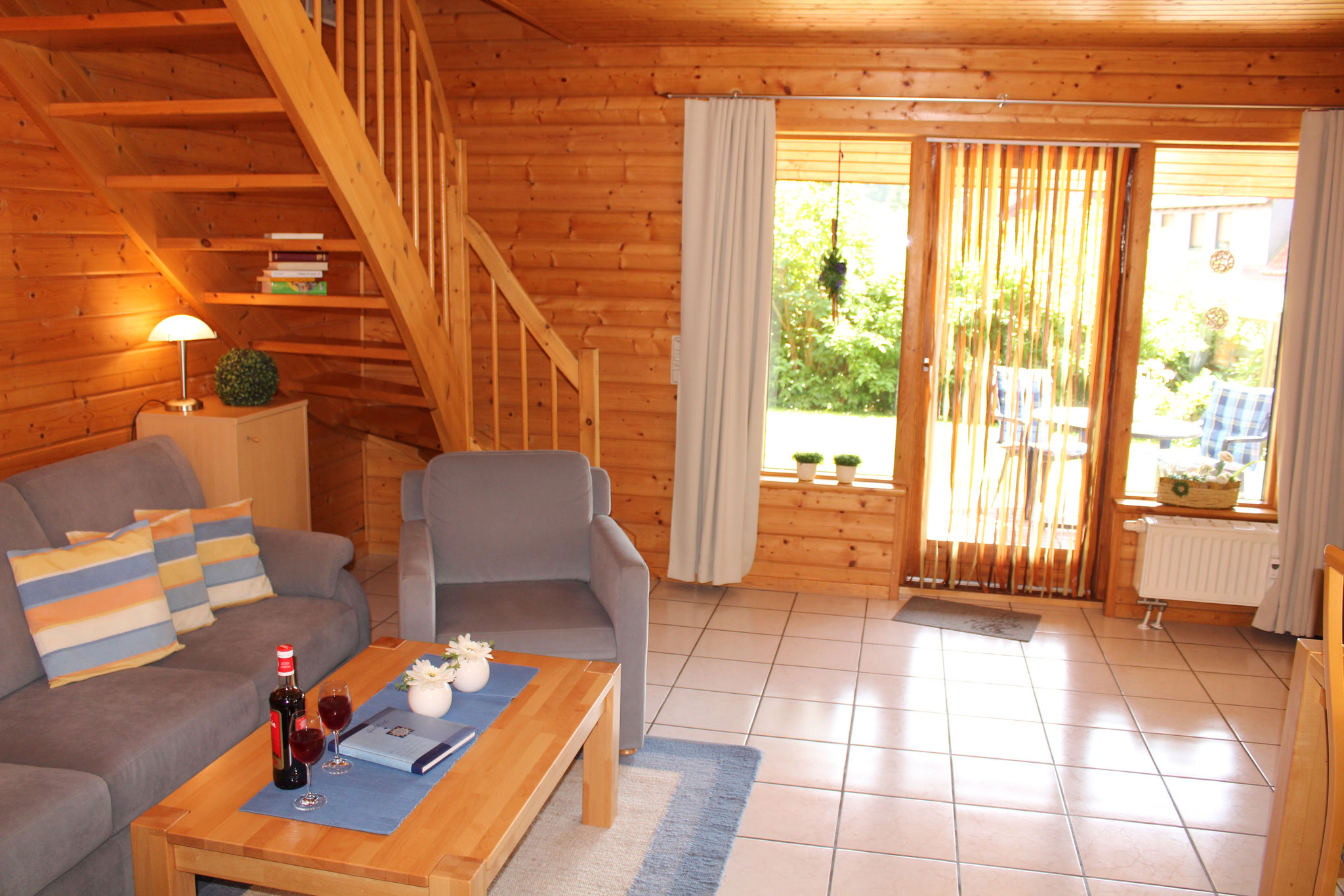 Blick zur Terrasse