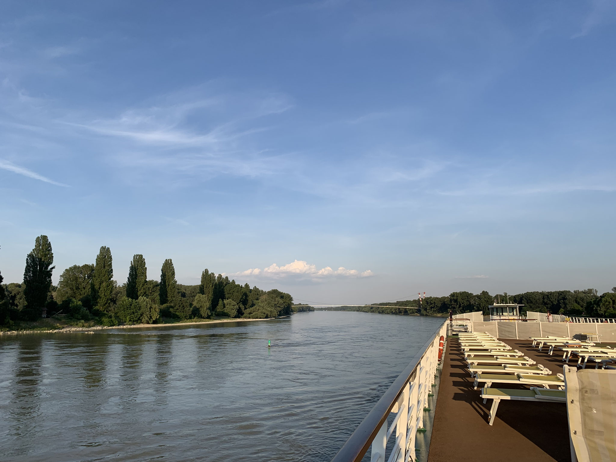 Donauabwärts unterwegs...