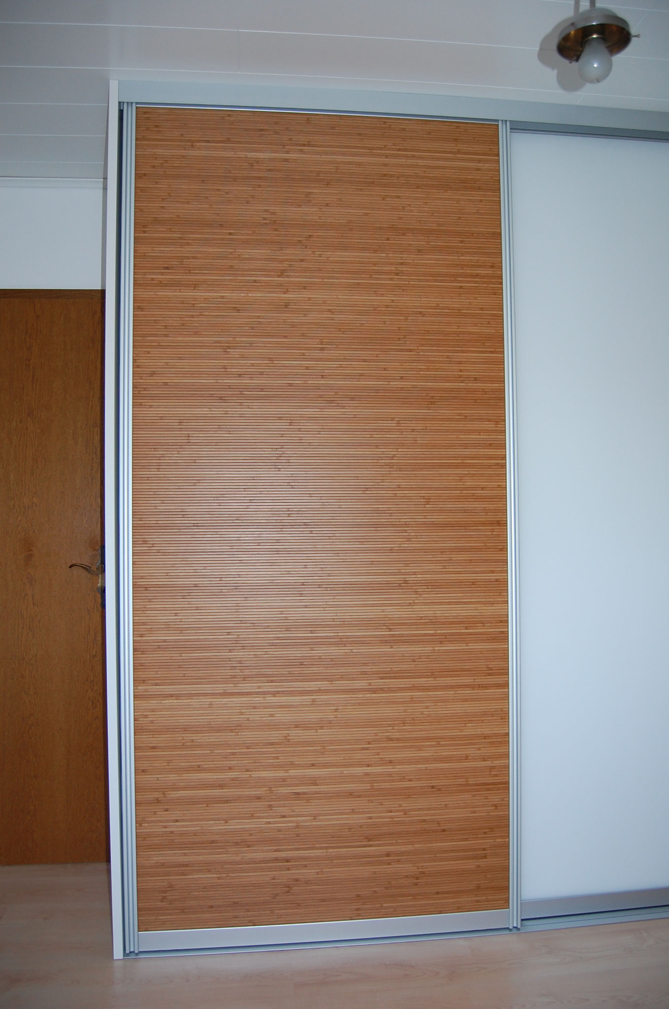 Schiebetür 4 Bambusflex 7 x 2 mm karamell 