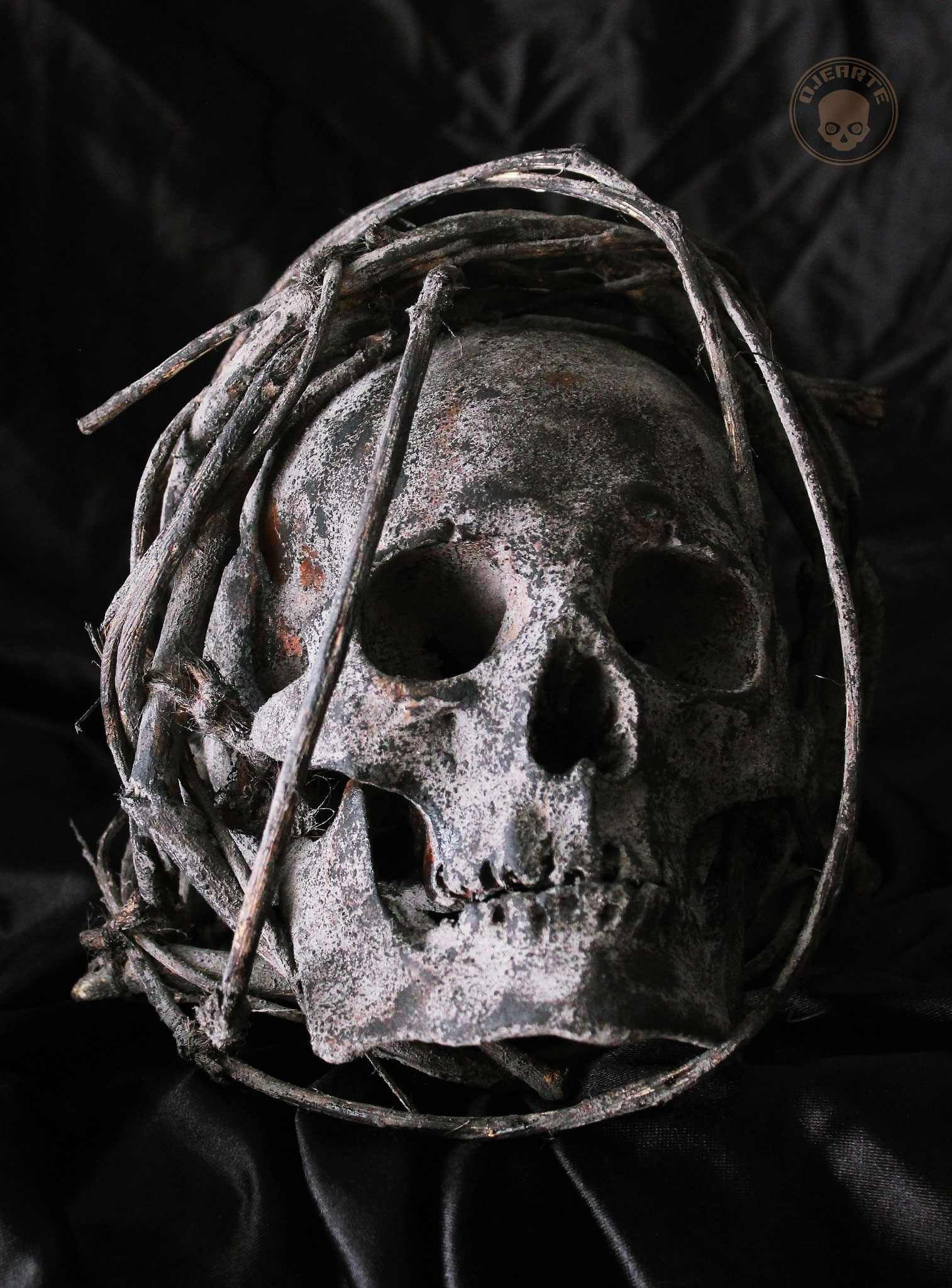 Iban Trophy Skull
