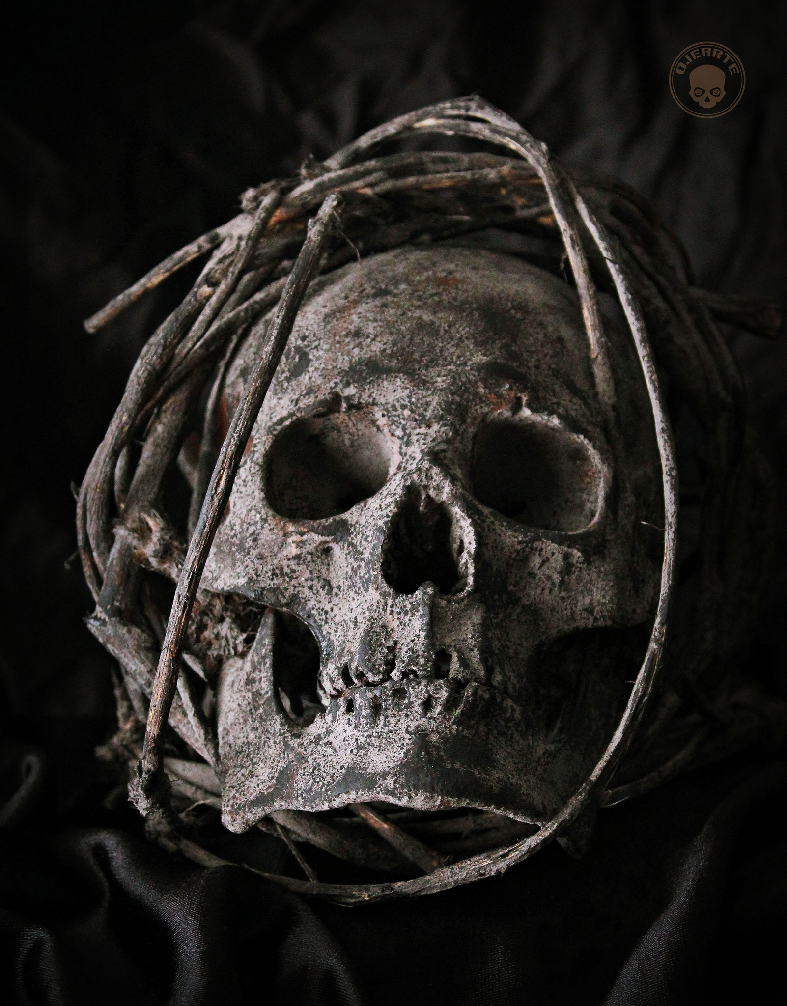 Iban skull (subgroup Dayak)