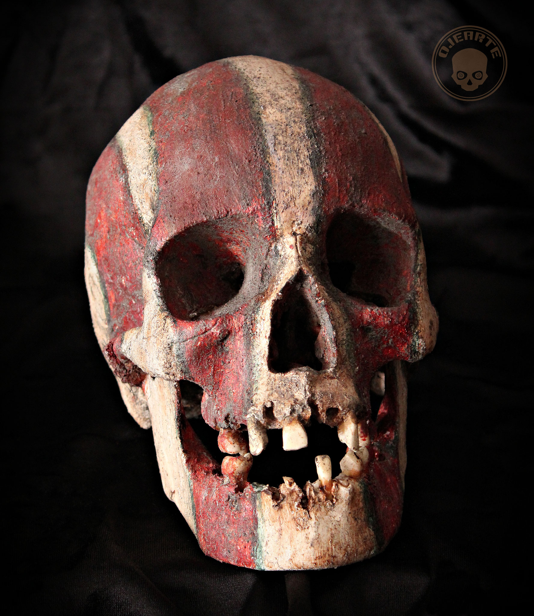 New Ireland skull