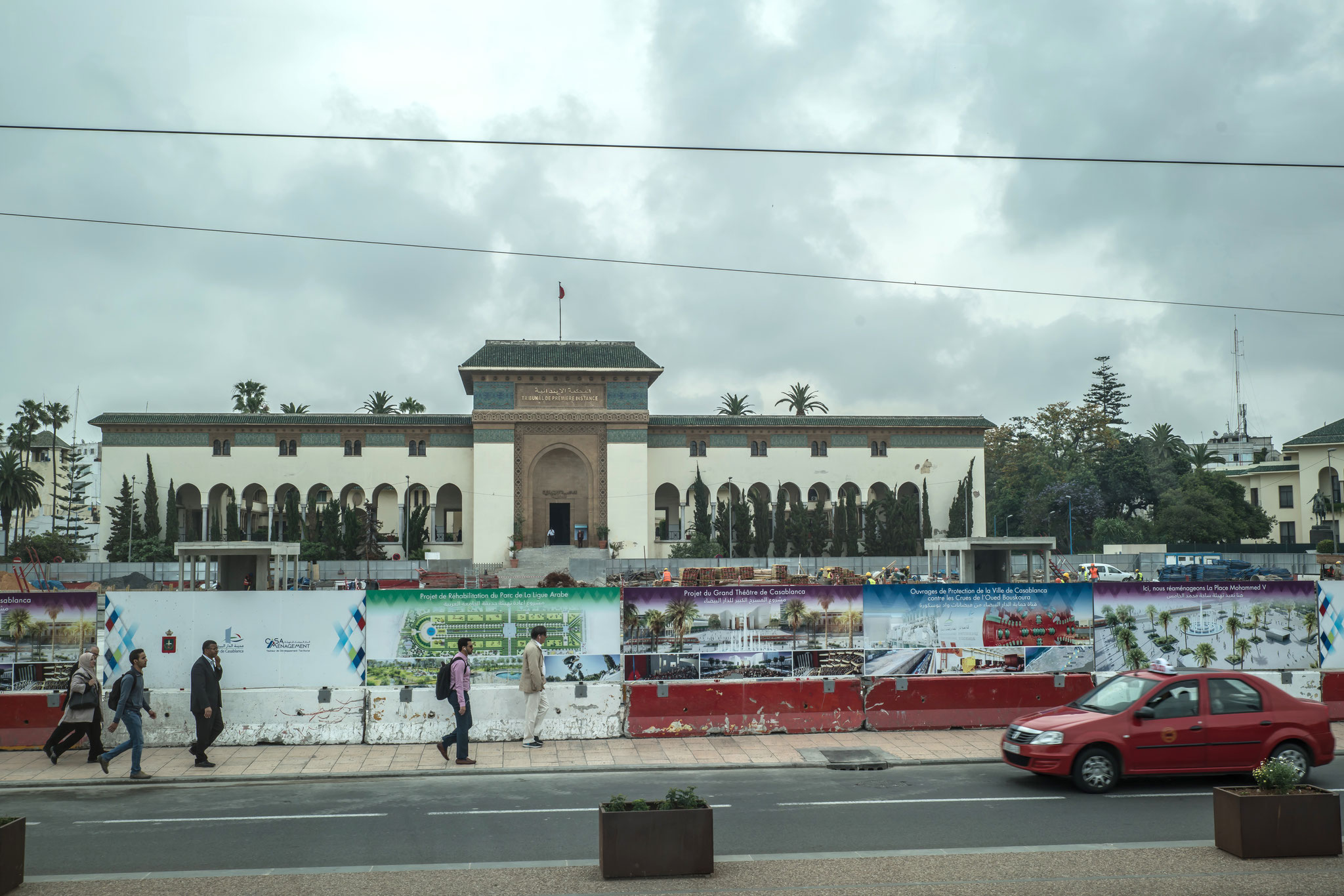 Gerichtsgebäude in Rabat (1. Instanz).