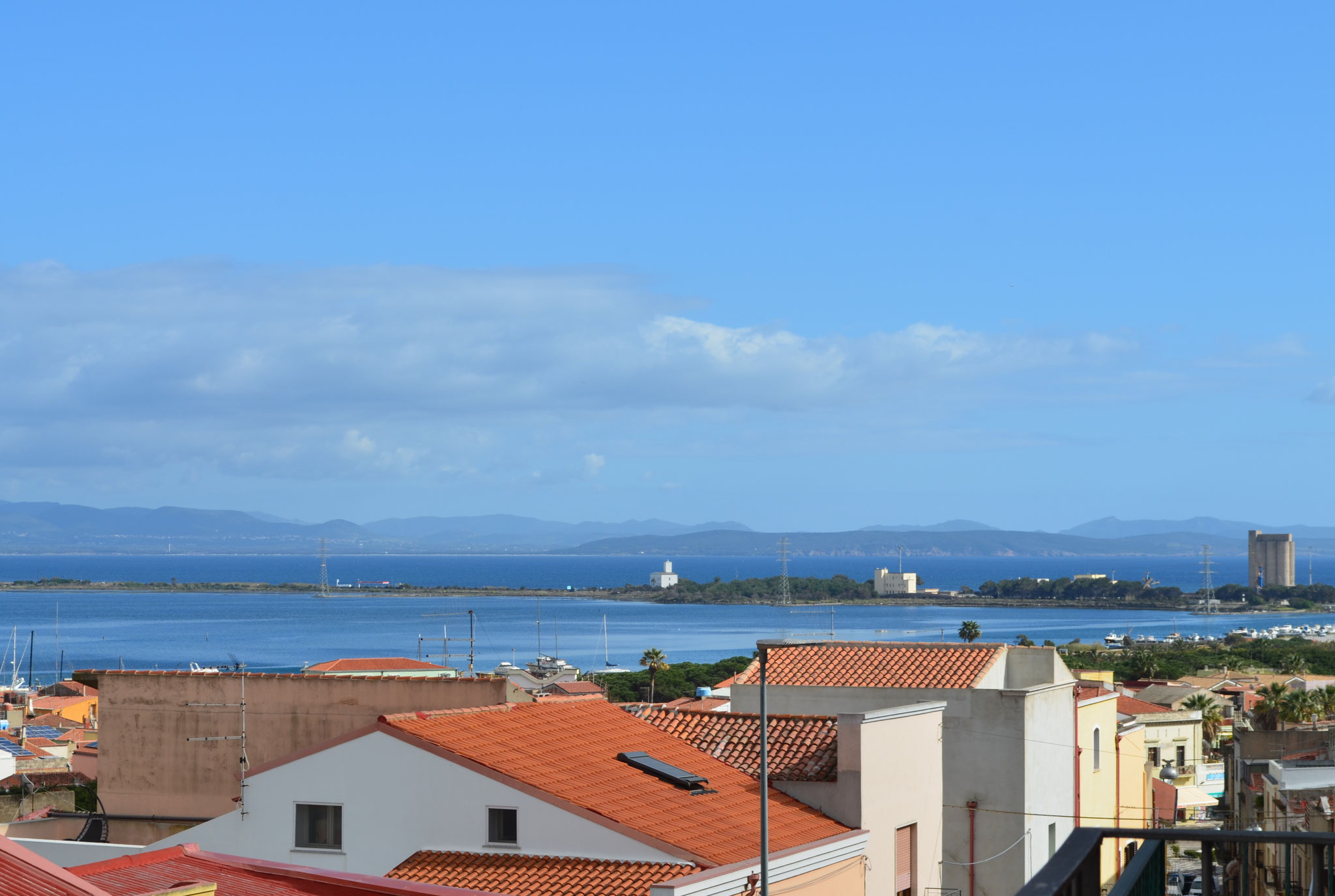 View from the balcony of "The Lagoon" room