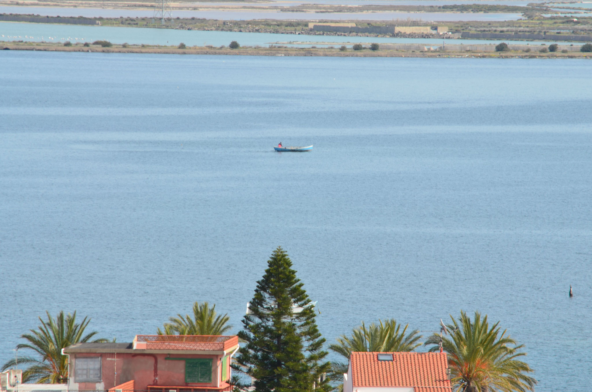 View from the private terrace of "The Belvedere" room