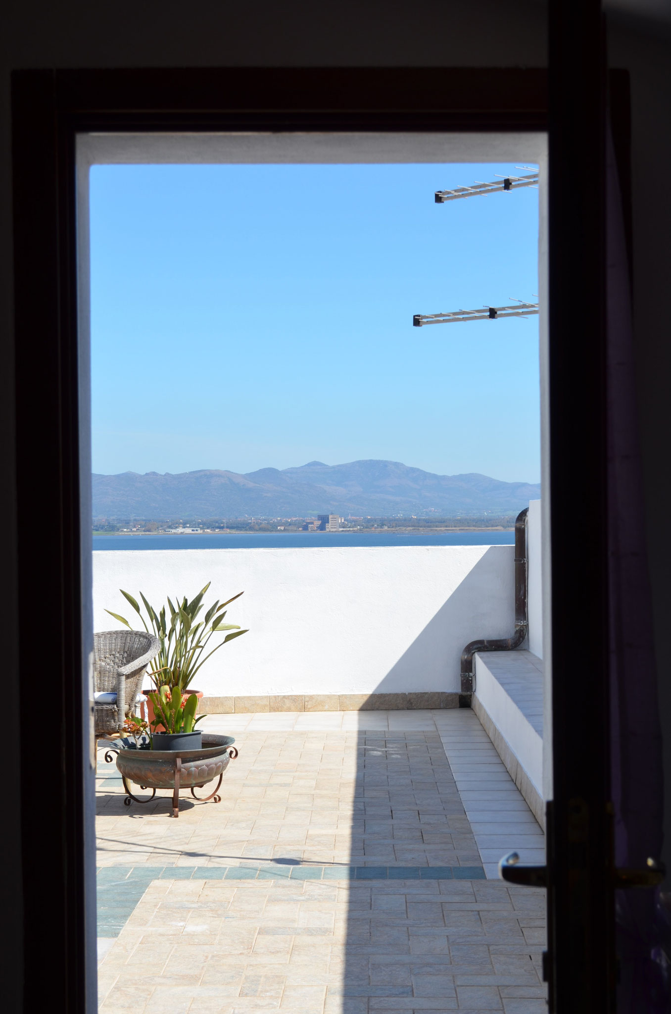 View from the entry of "The Belvedere" room