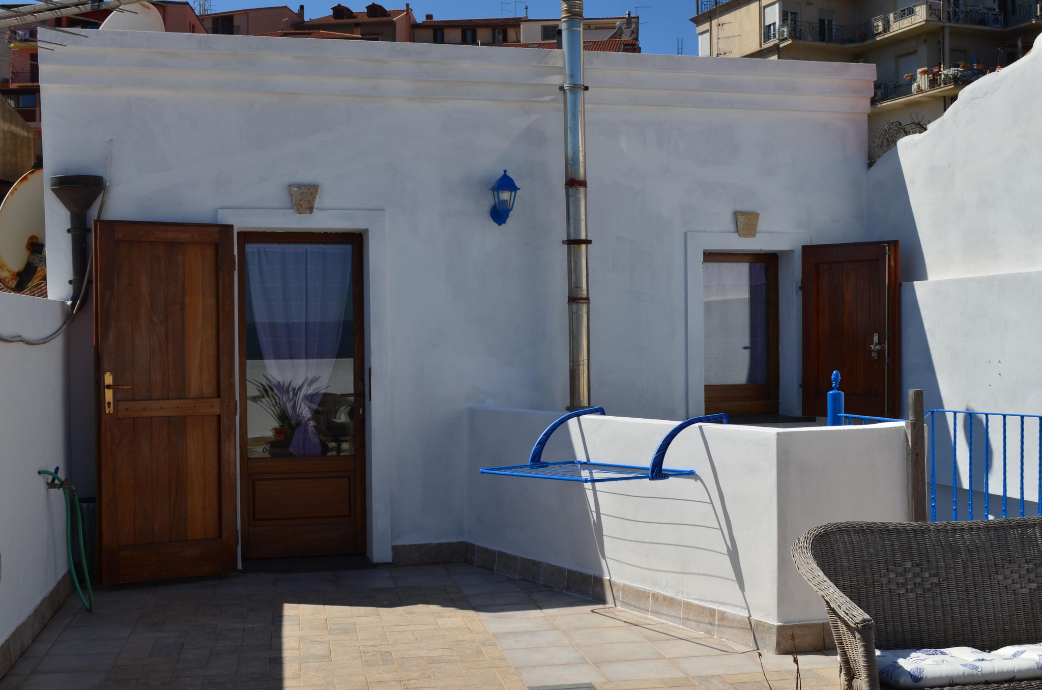 Terrasse panoramique privée de la chambre "Le Belvédère"