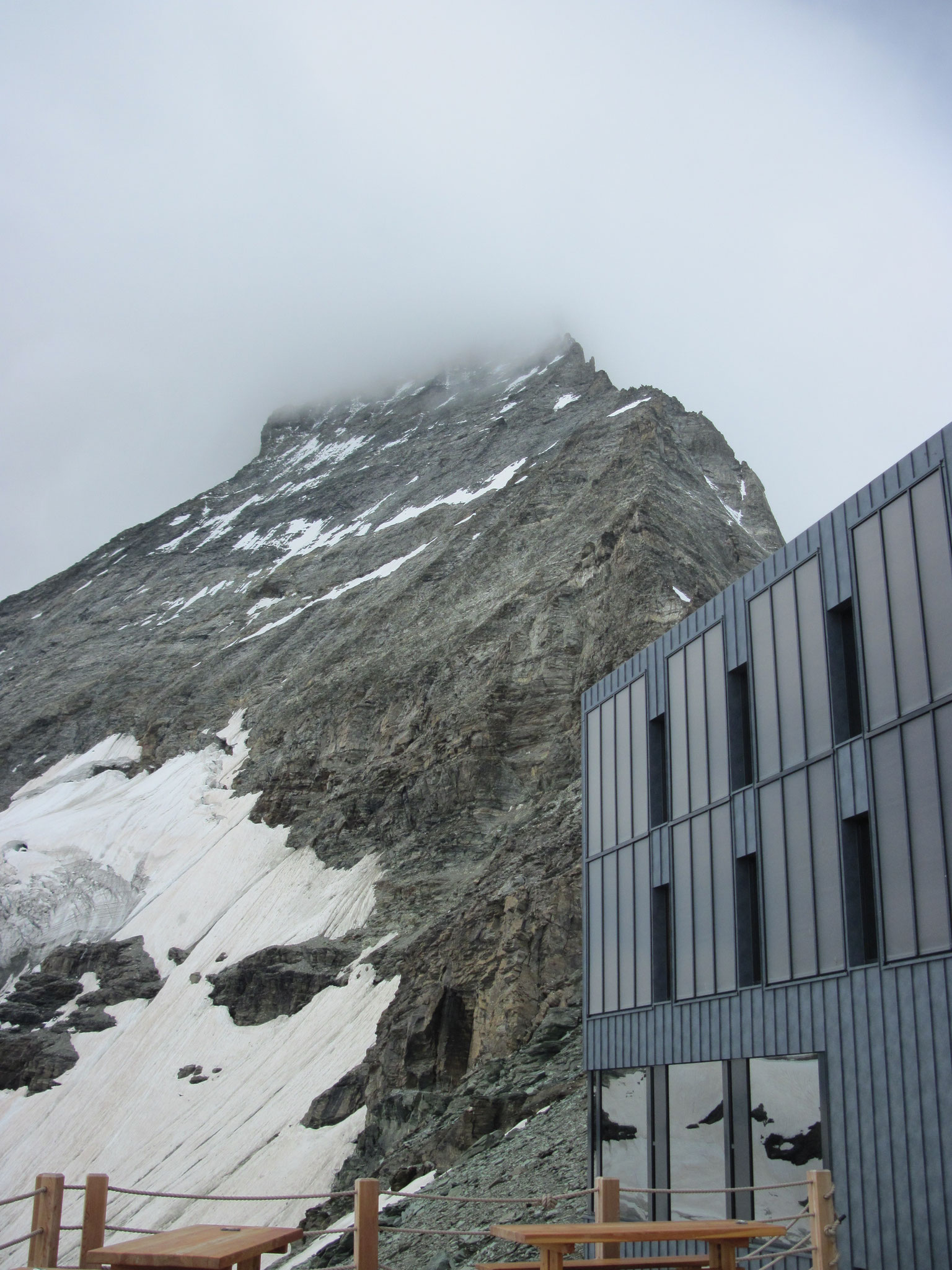 Neuer Anbau der Hörnlihütte