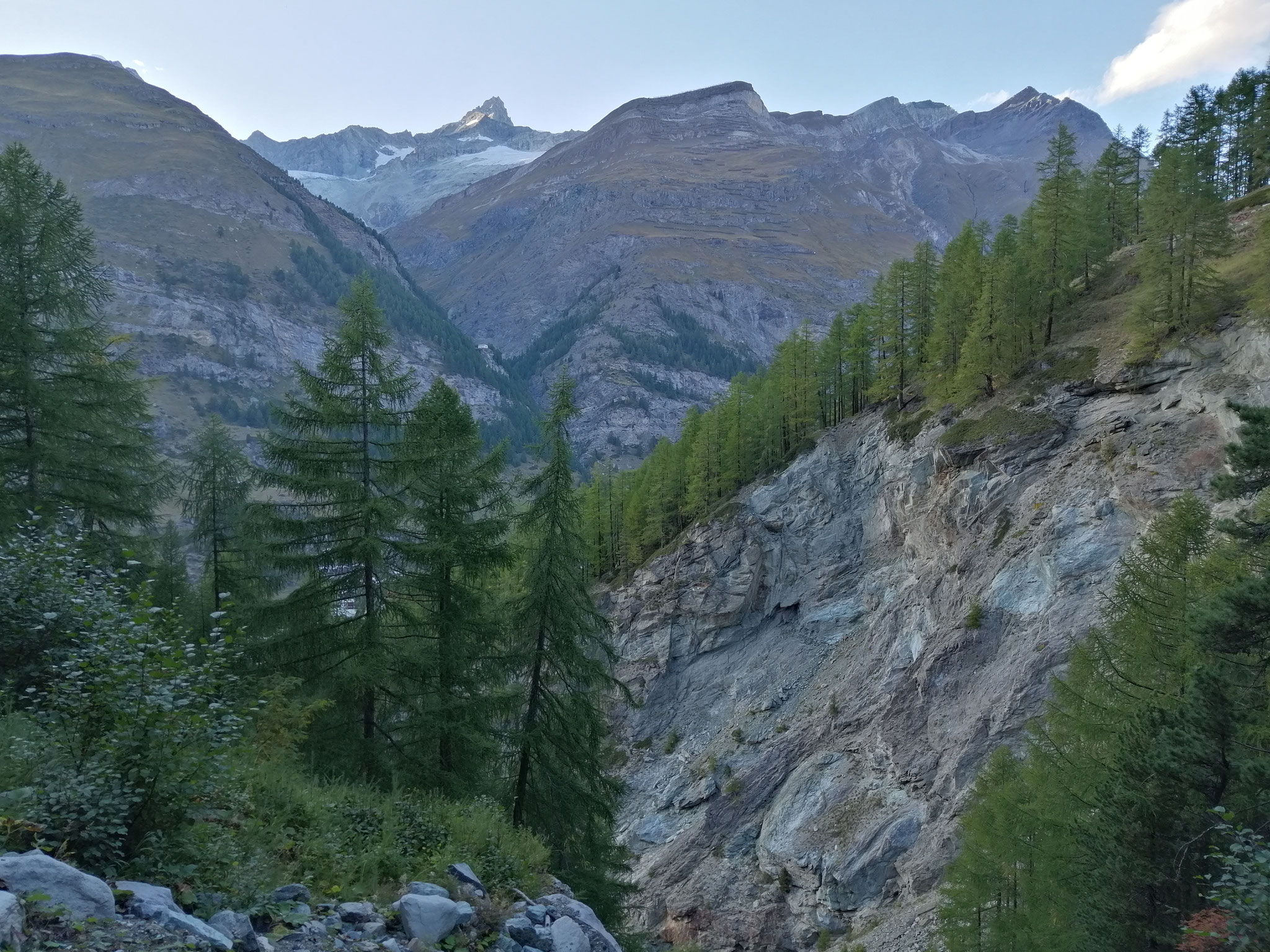 Abstieg nach Zermatt