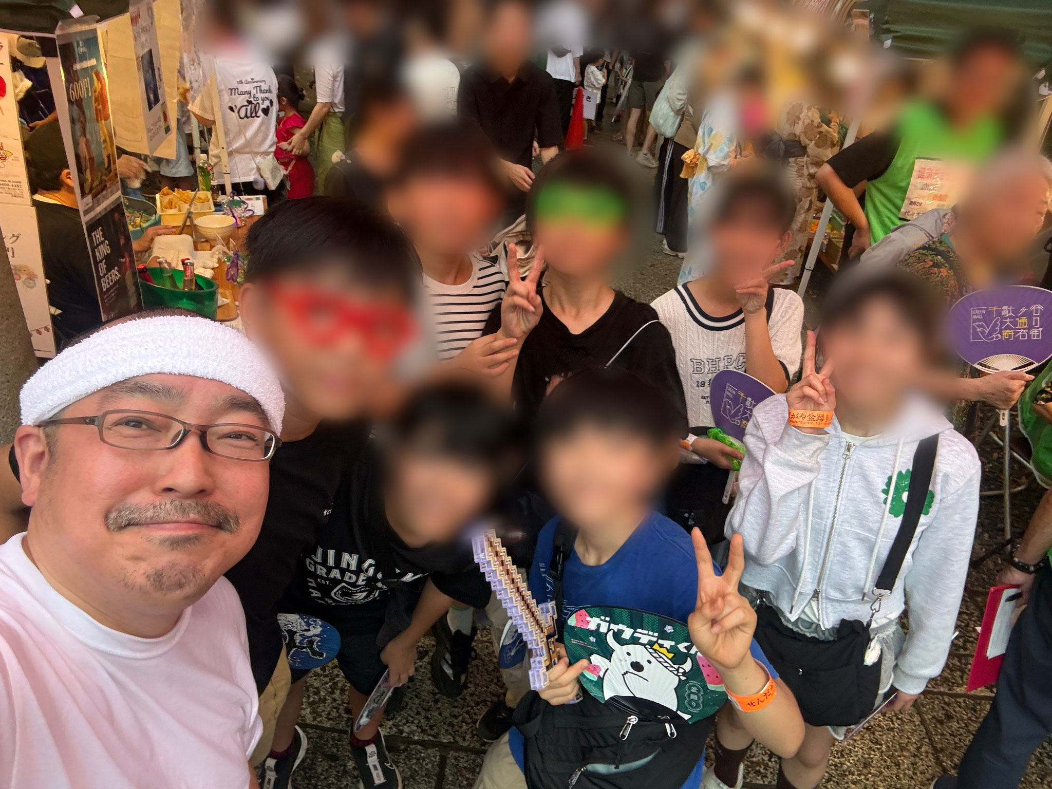 今年も来てくれた子ども達(^^)