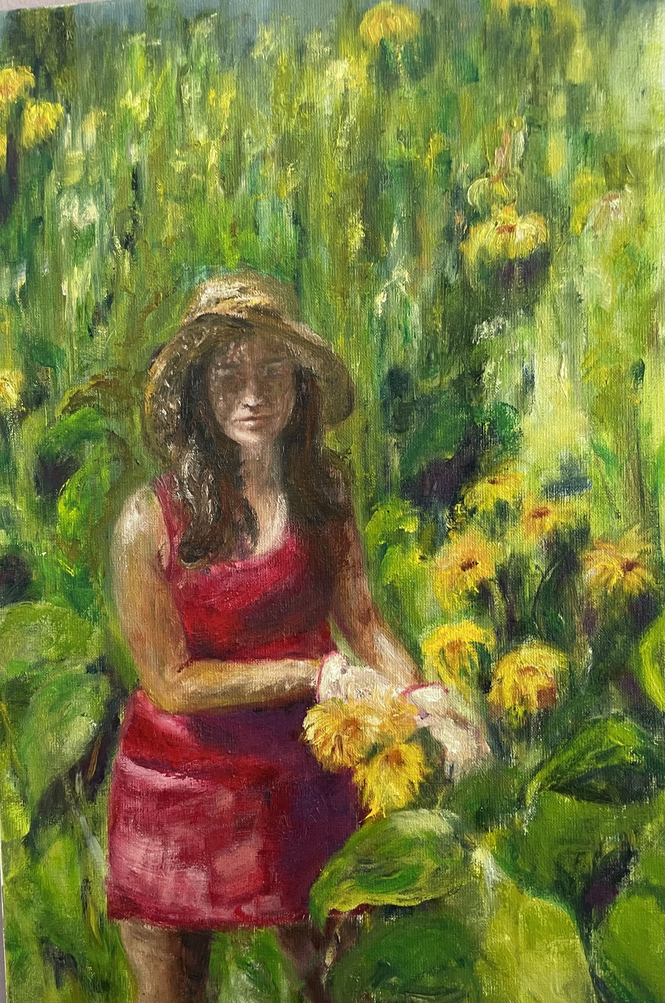 Tussen gele bloemen ntk.