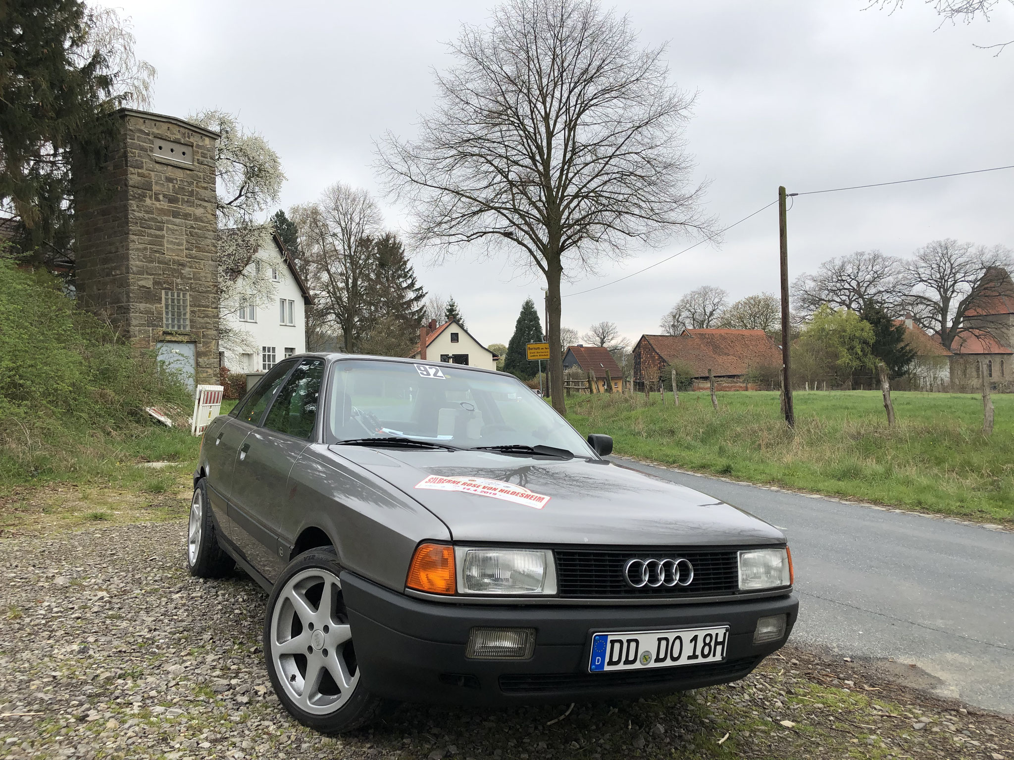 die erste Rallye für den B3
