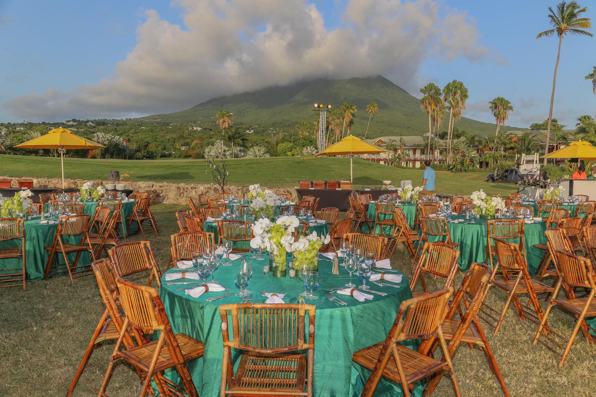 St Kitts and Nevis Incentive Trip Welcome Reception