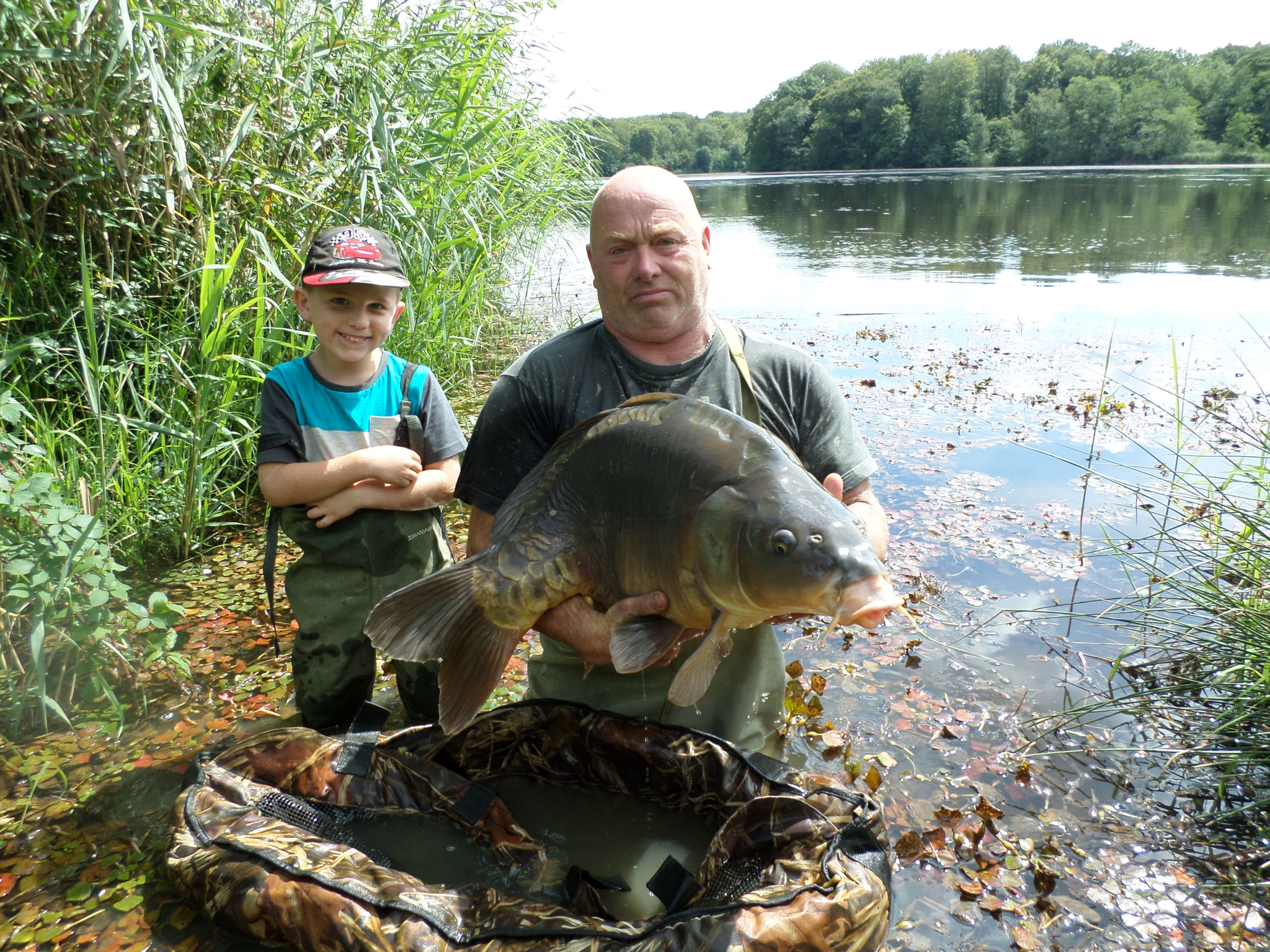 Etang de pêche à la carpe - Chêne-bernard - Pisciculture de la dorme - Jura