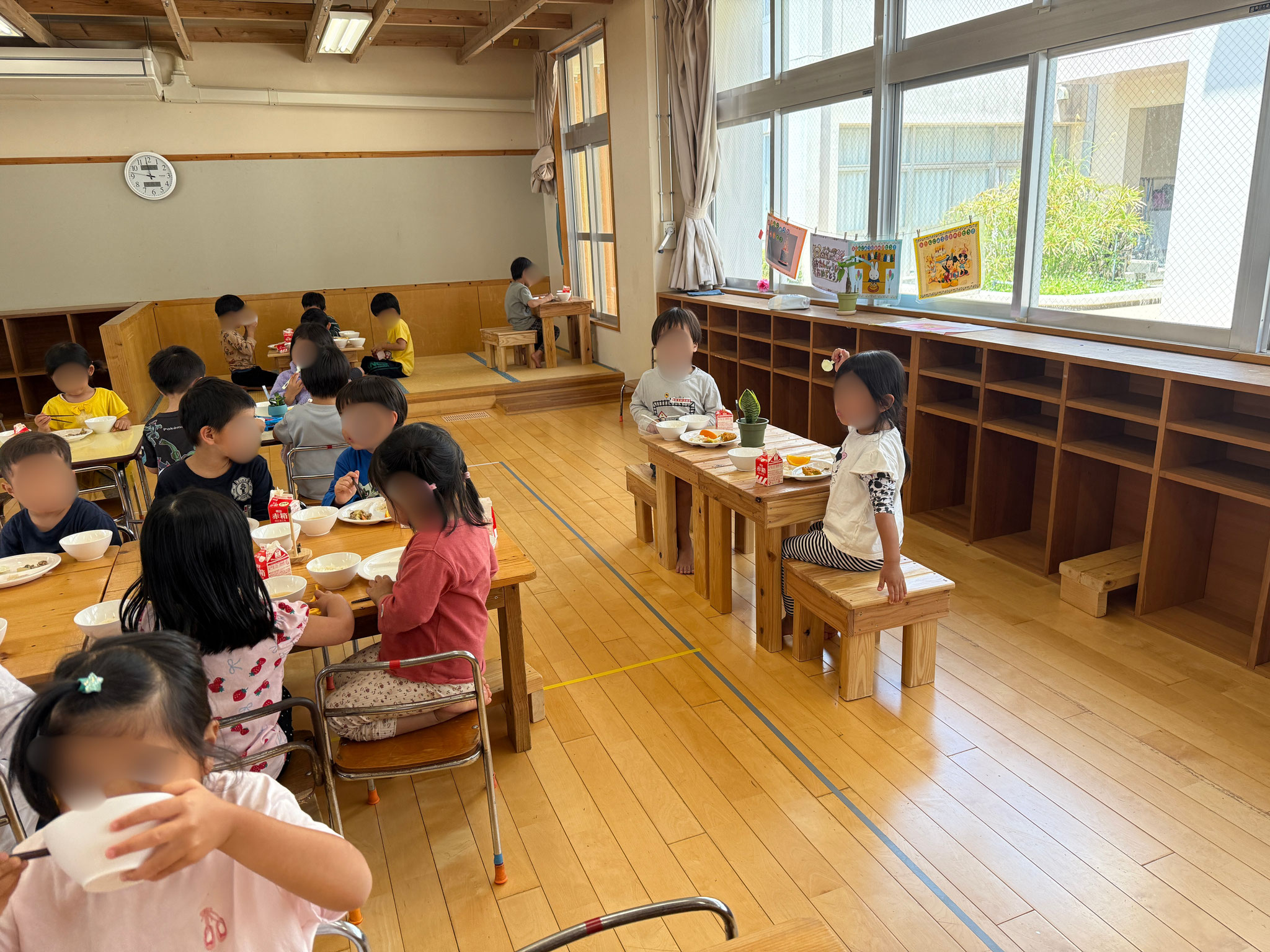 自分の気持ちに合わせて、場所を選びます
