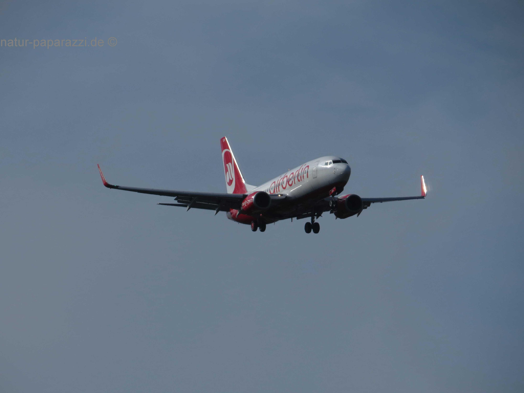 Air Berlin im Landeanflug. 1978 - 2017
