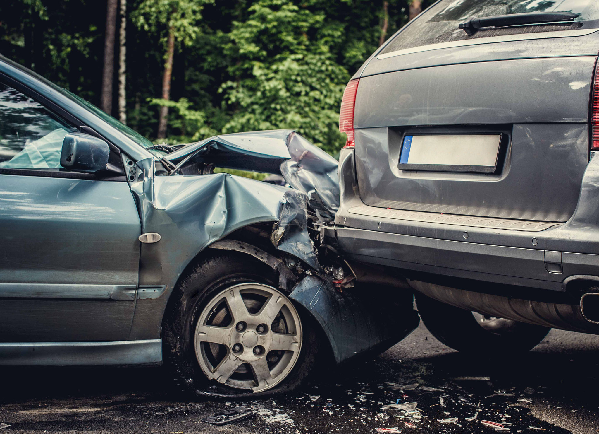 Sie hatten einen Autonfall
