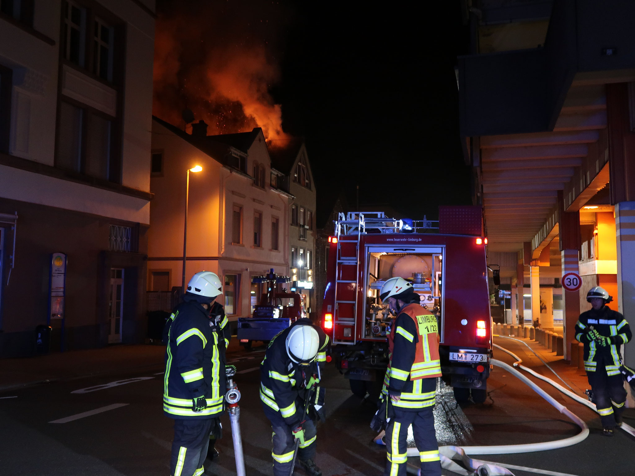 Brand Limburg 07.09.2019 - (c) FF Limburg