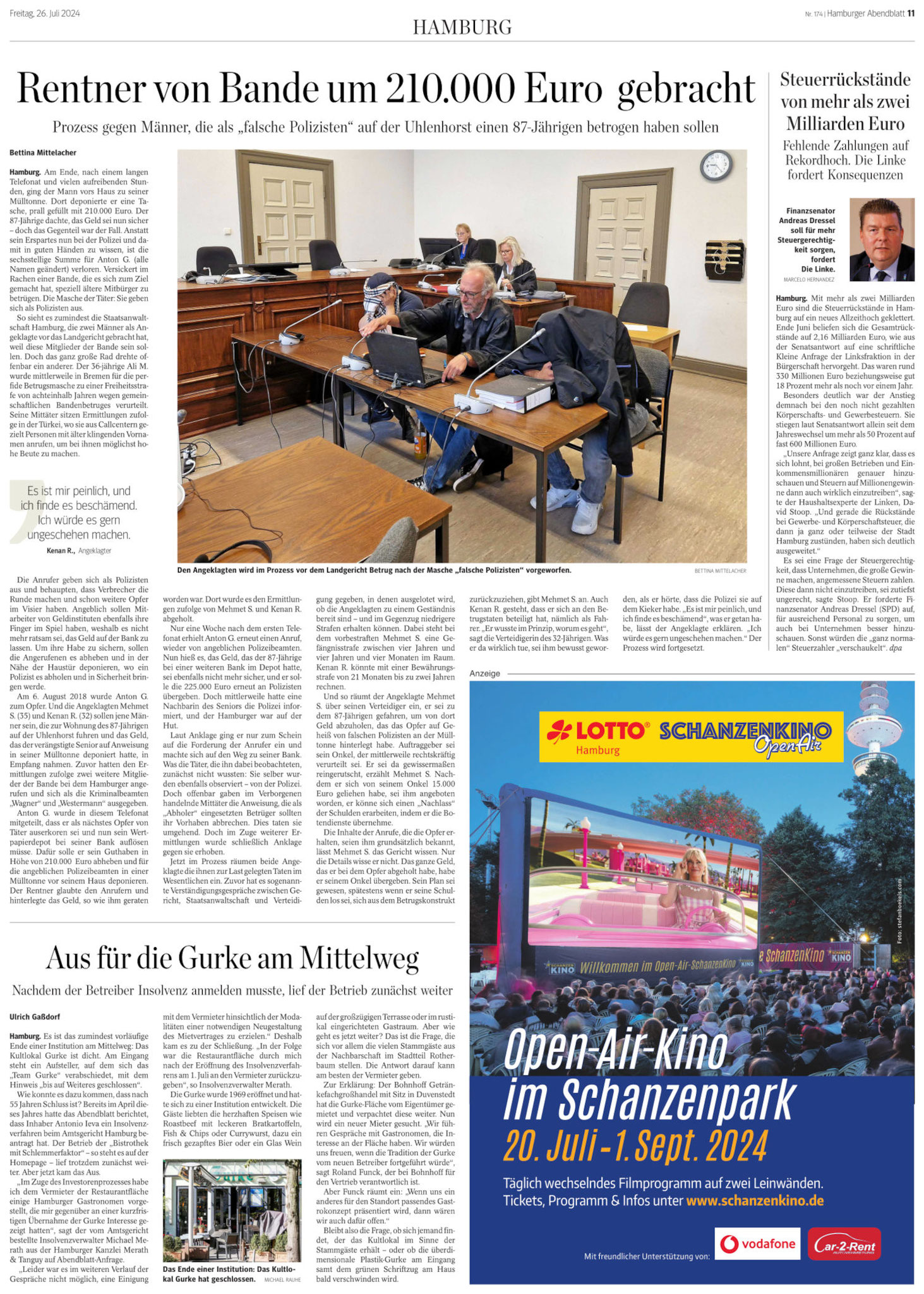1/4 AZ am 26.7.